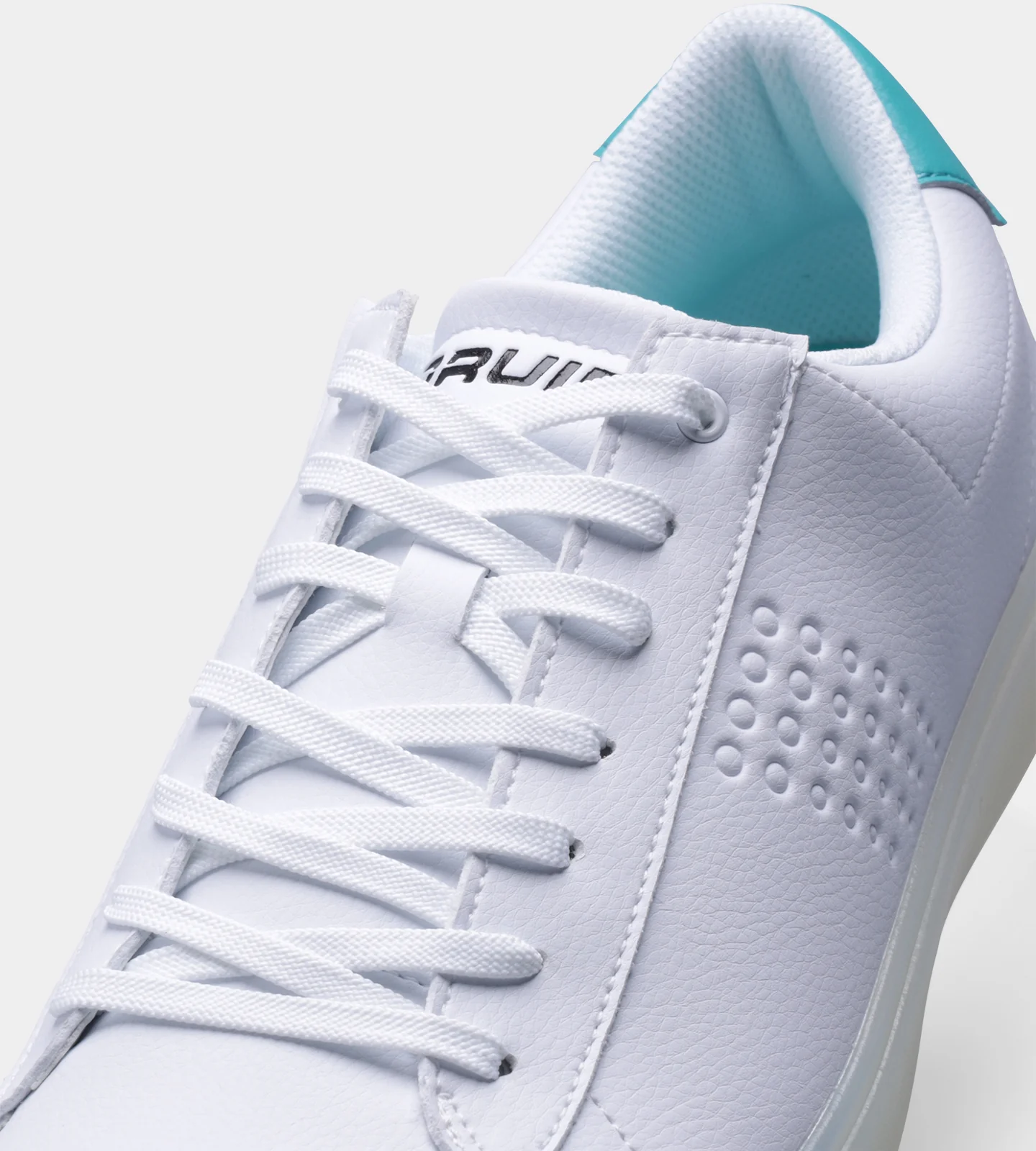 PAR-PEAK GOLF SHOES - WHITE/TEAL - Image 2