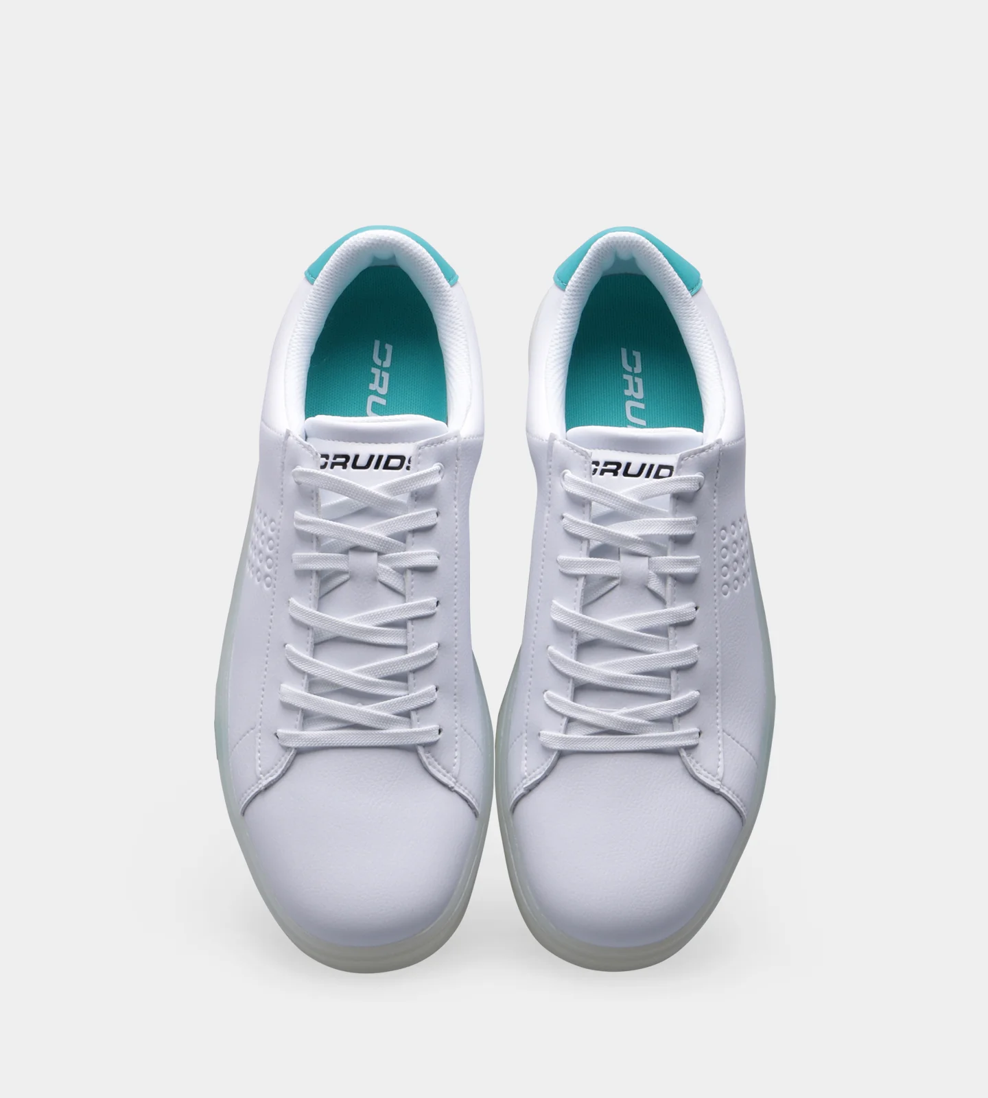 PAR-PEAK GOLF SHOES - WHITE/TEAL - Image 3