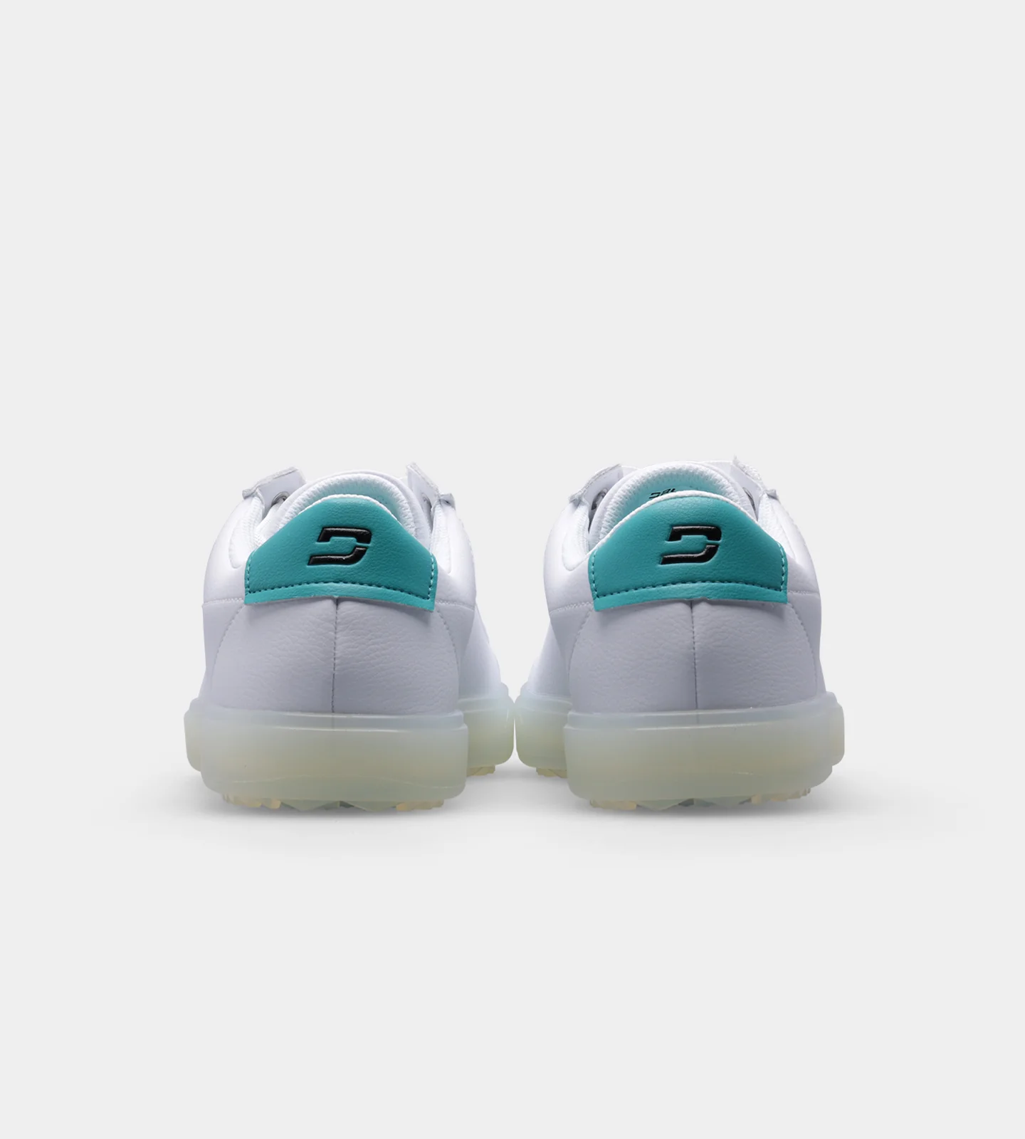 PAR-PEAK GOLF SHOES - WHITE/TEAL - Image 4
