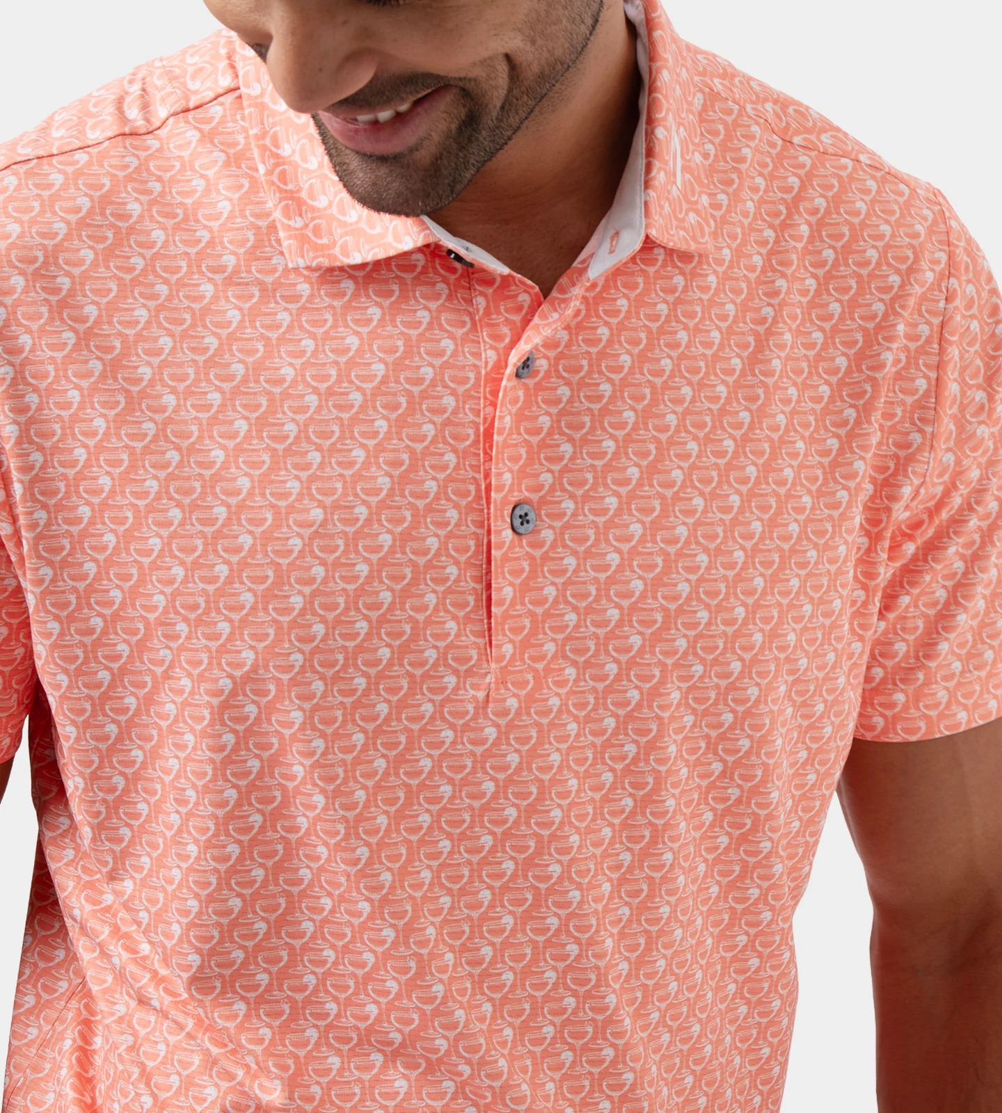 PARTINI POLO - CORAL - Image 5