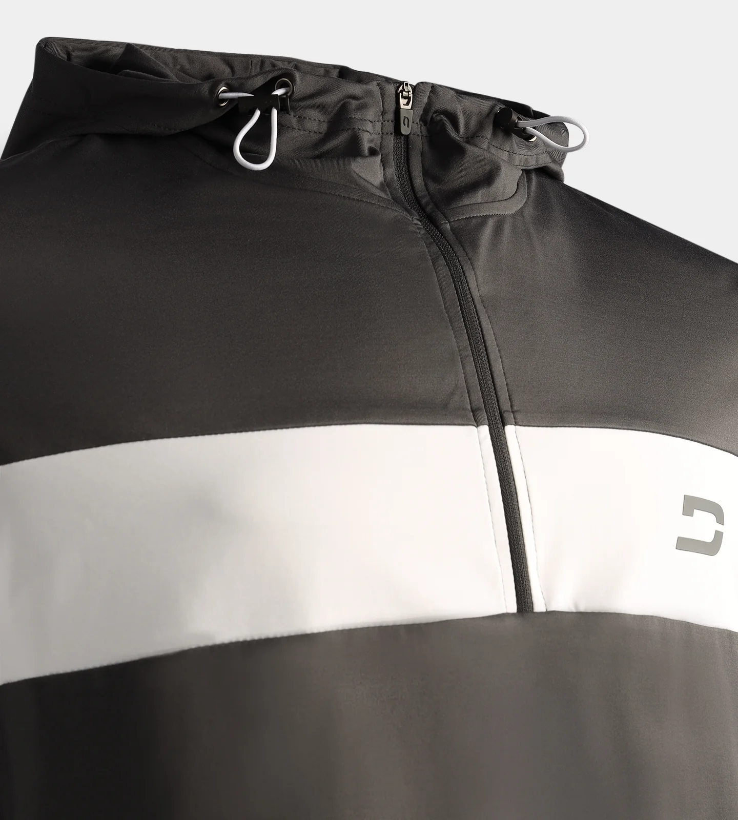 PENINSULA HOODIE - CHARCOAL - Image 3