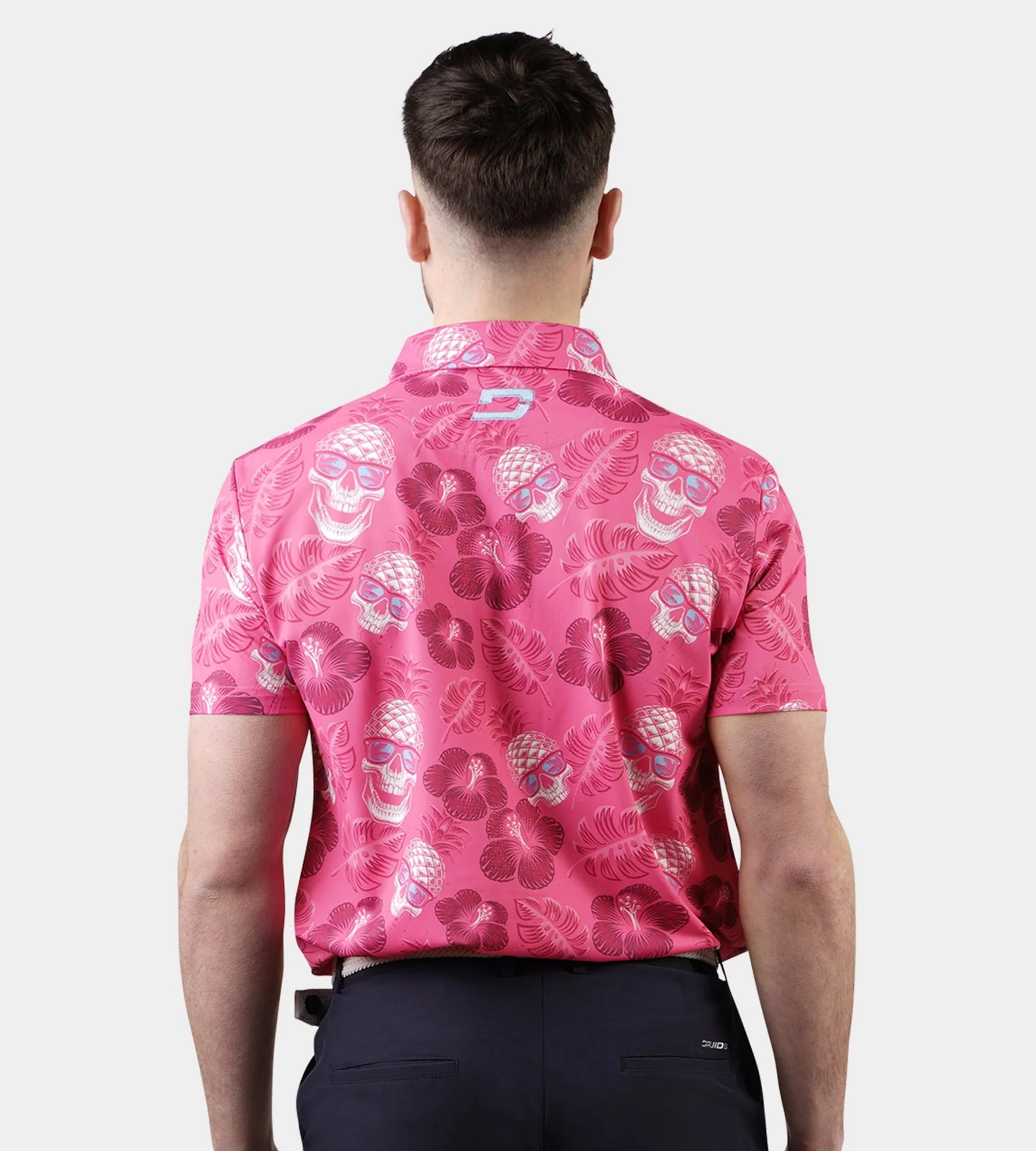 PINEAPPLE SKULLZ 2.0 POLO - PINK - Image 6