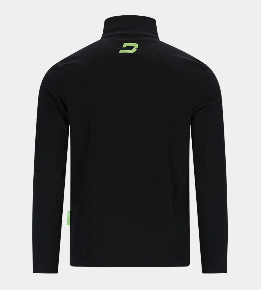 PIQUE MIDLAYER - BLACK - Image 2