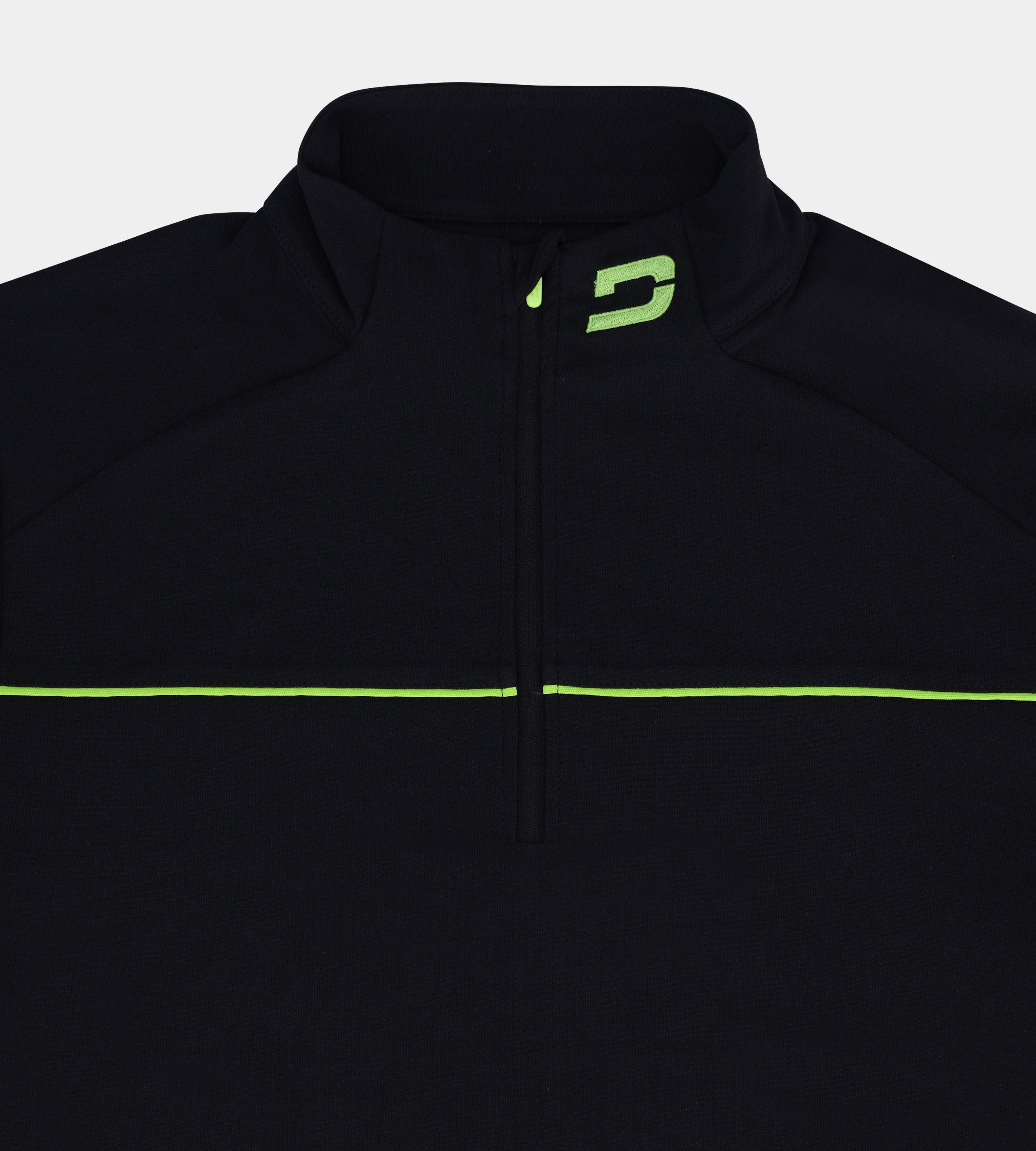 PIQUE MIDLAYER - BLACK - Image 3