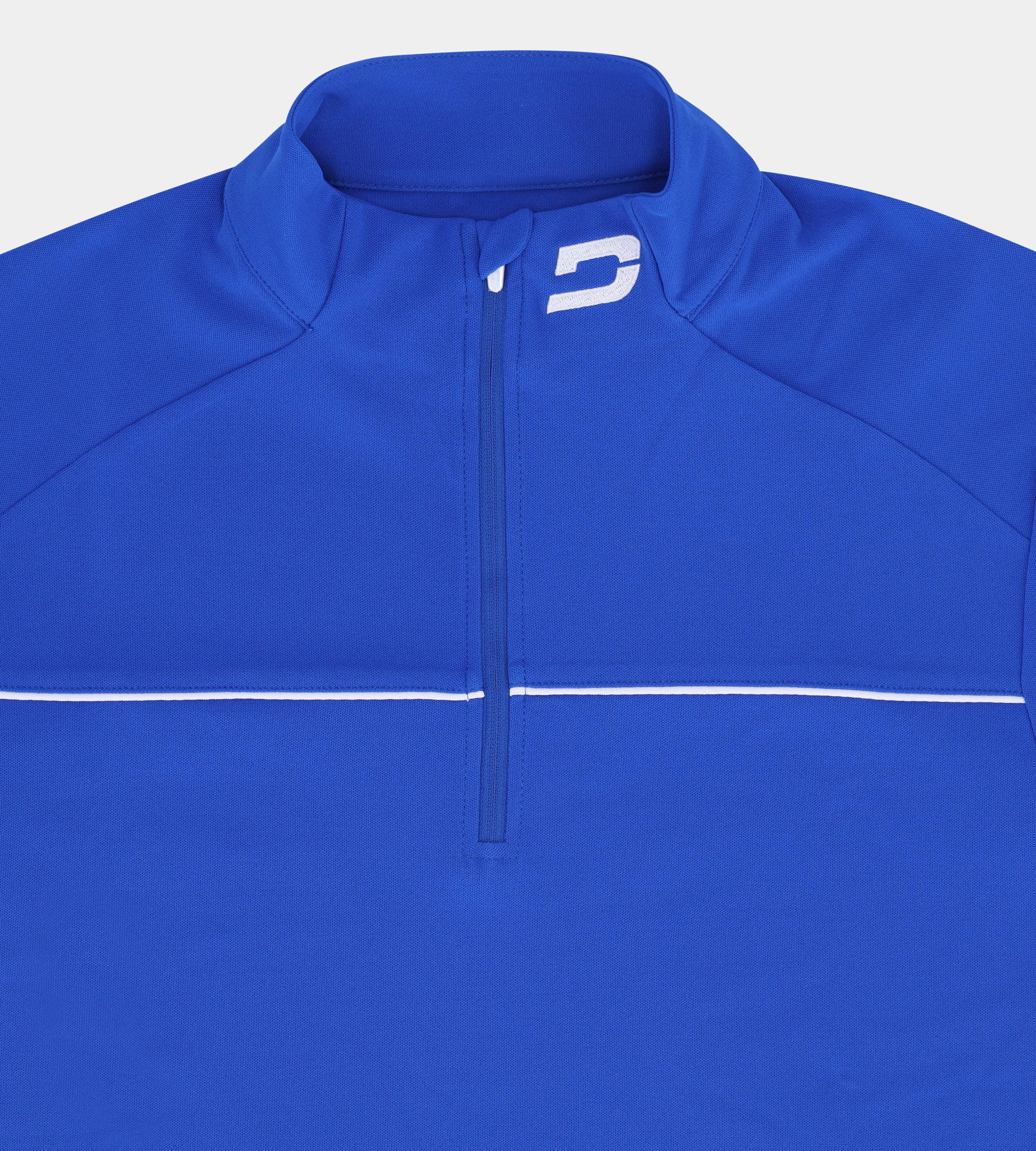 PIQUE MIDLAYER - BLUE - Image 3