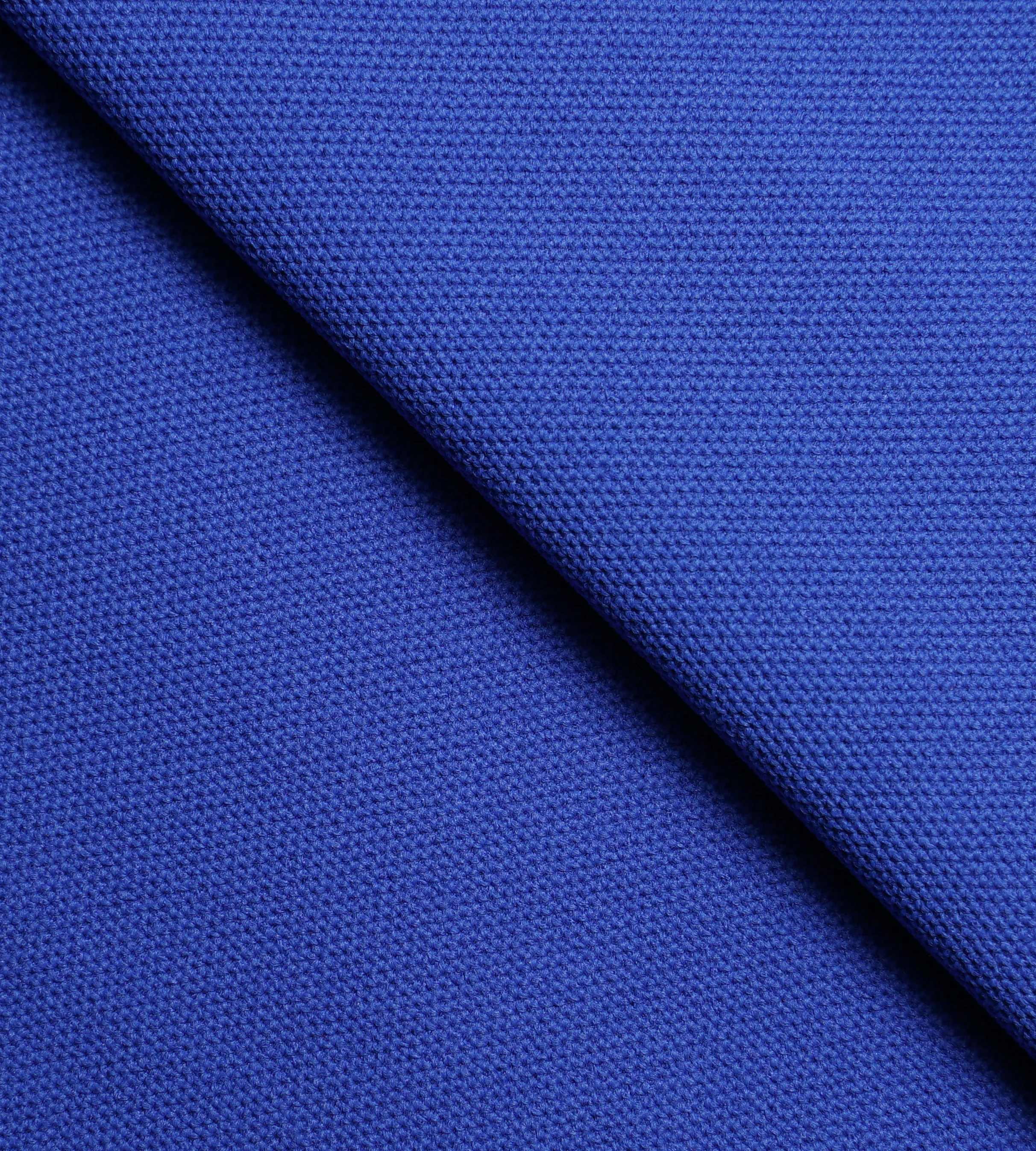 PIQUE MIDLAYER - BLUE - Image 4