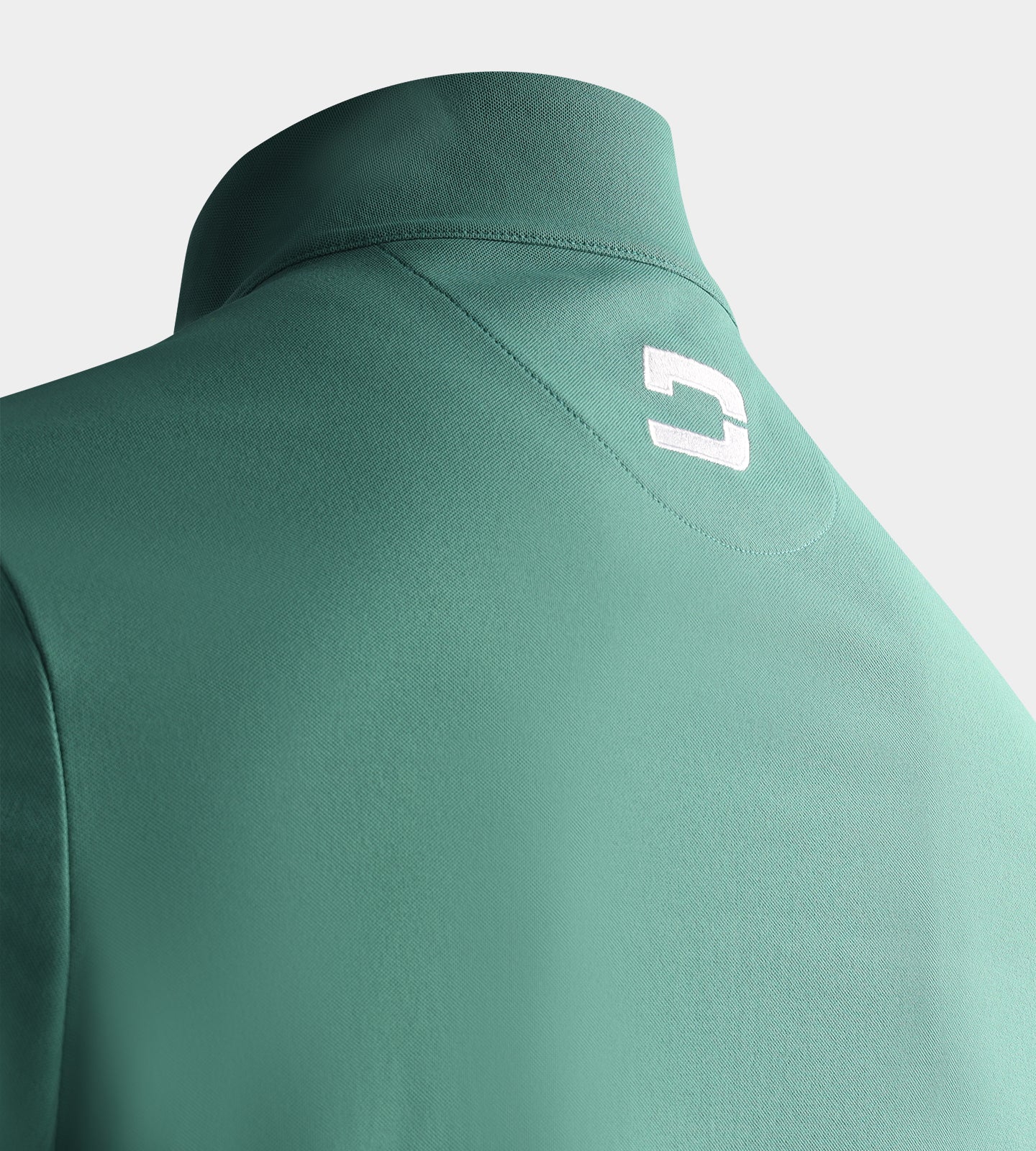 PIQUE MIDLAYER - GREEN - Image 5