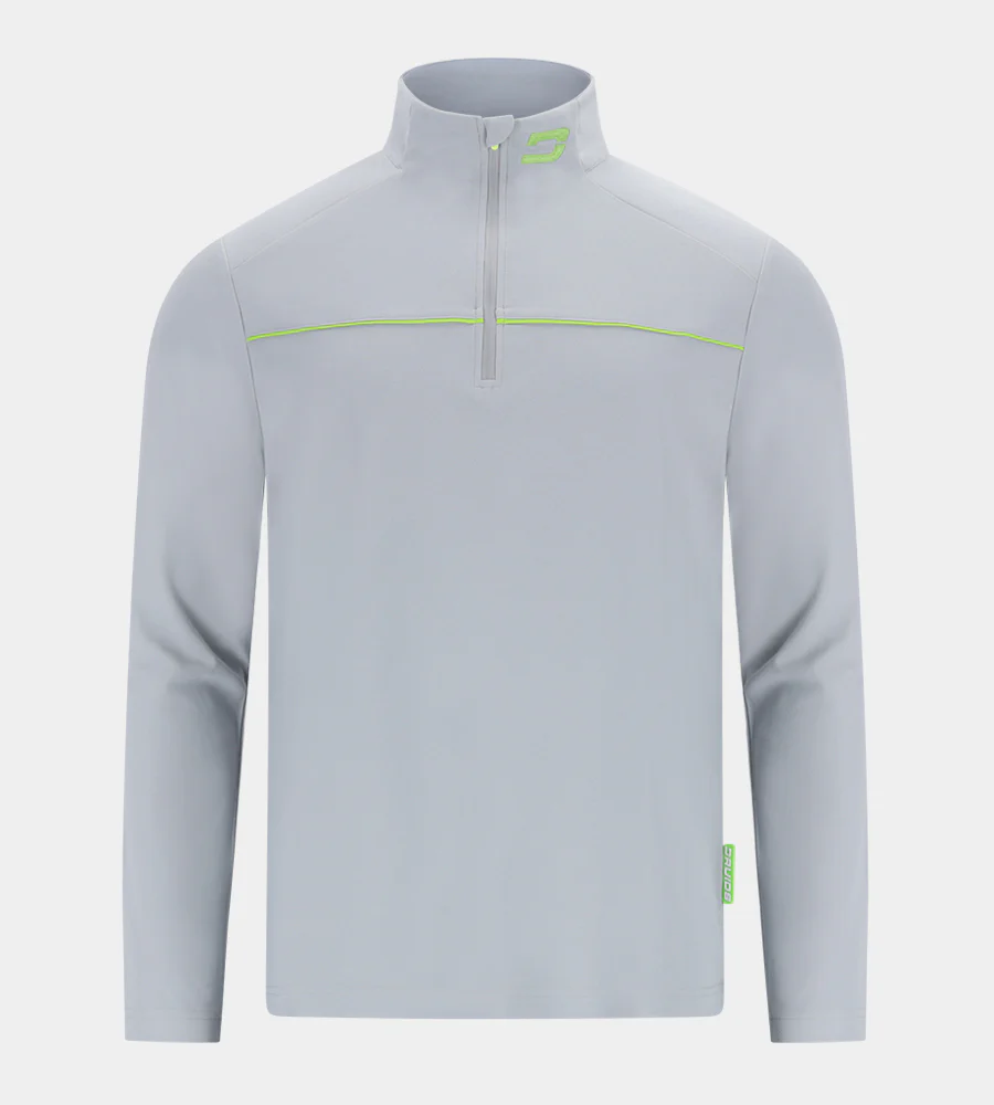PIQUE MIDLAYER - GREY - Image 4