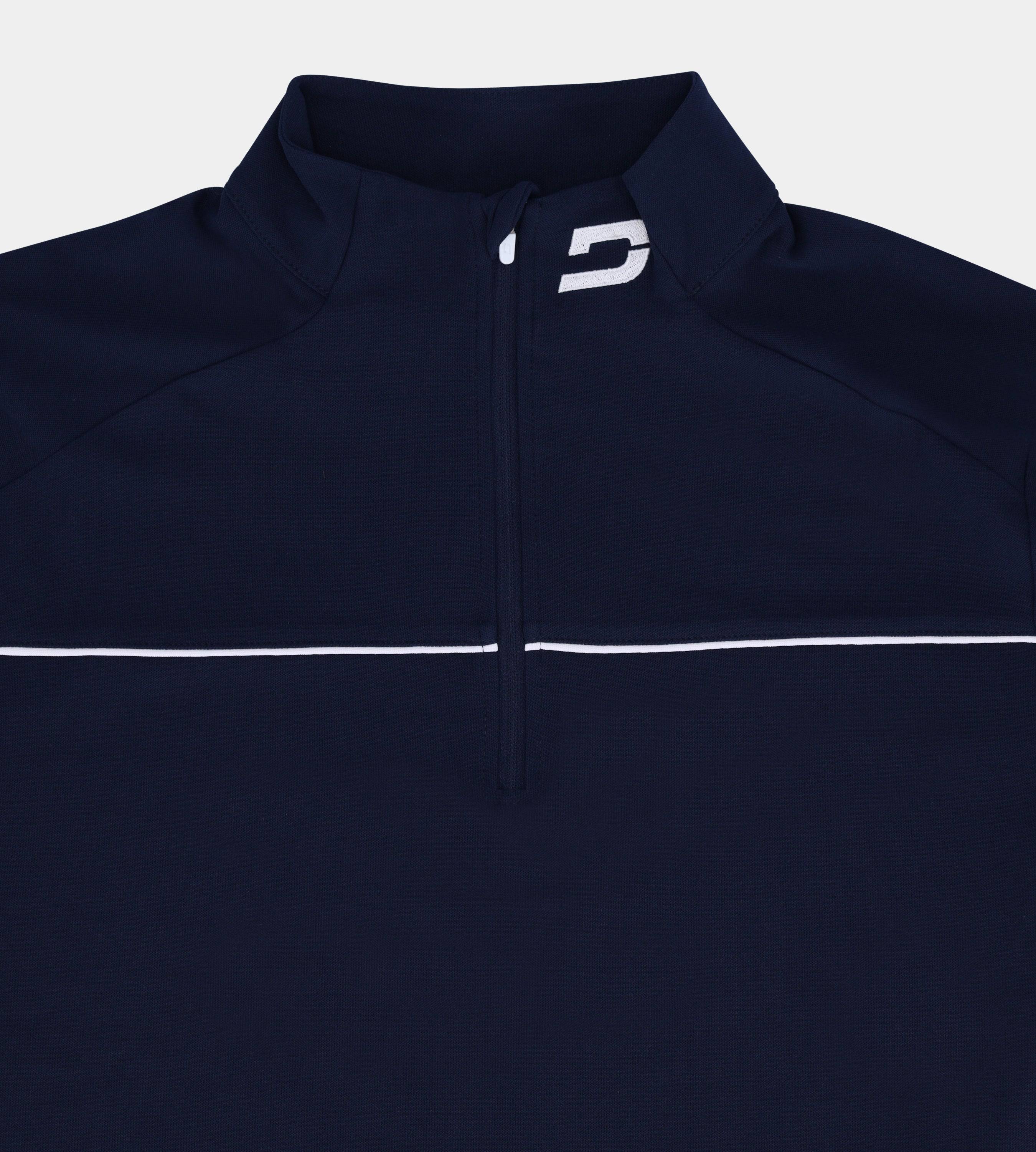 PIQUE MIDLAYER - NAVY - Image 4