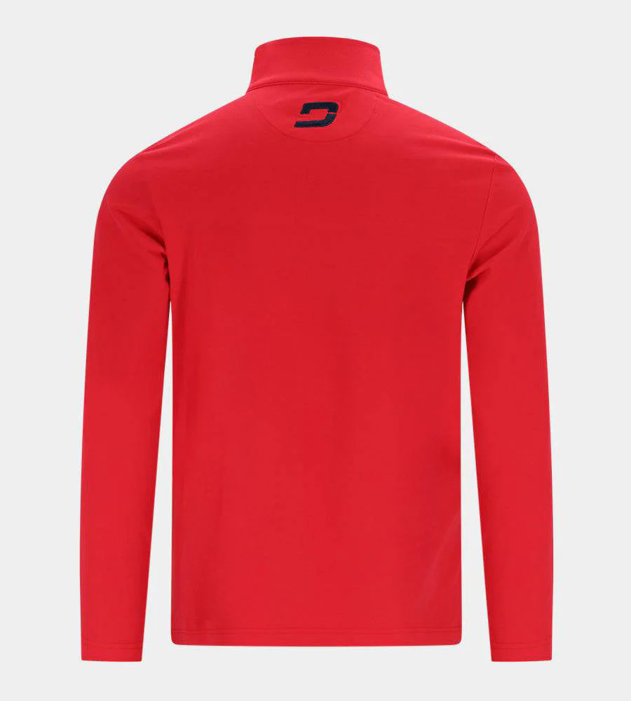 PIQUE MIDLAYER - RED - Image 2
