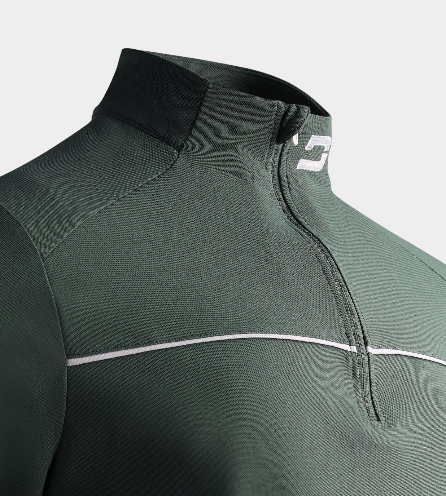 PIQUE MIDLAYER - SAGE - Image 3