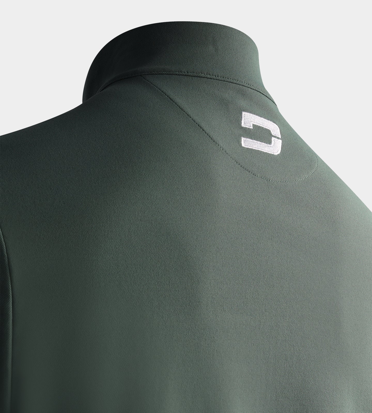 PIQUE MIDLAYER - SAGE - Image 5