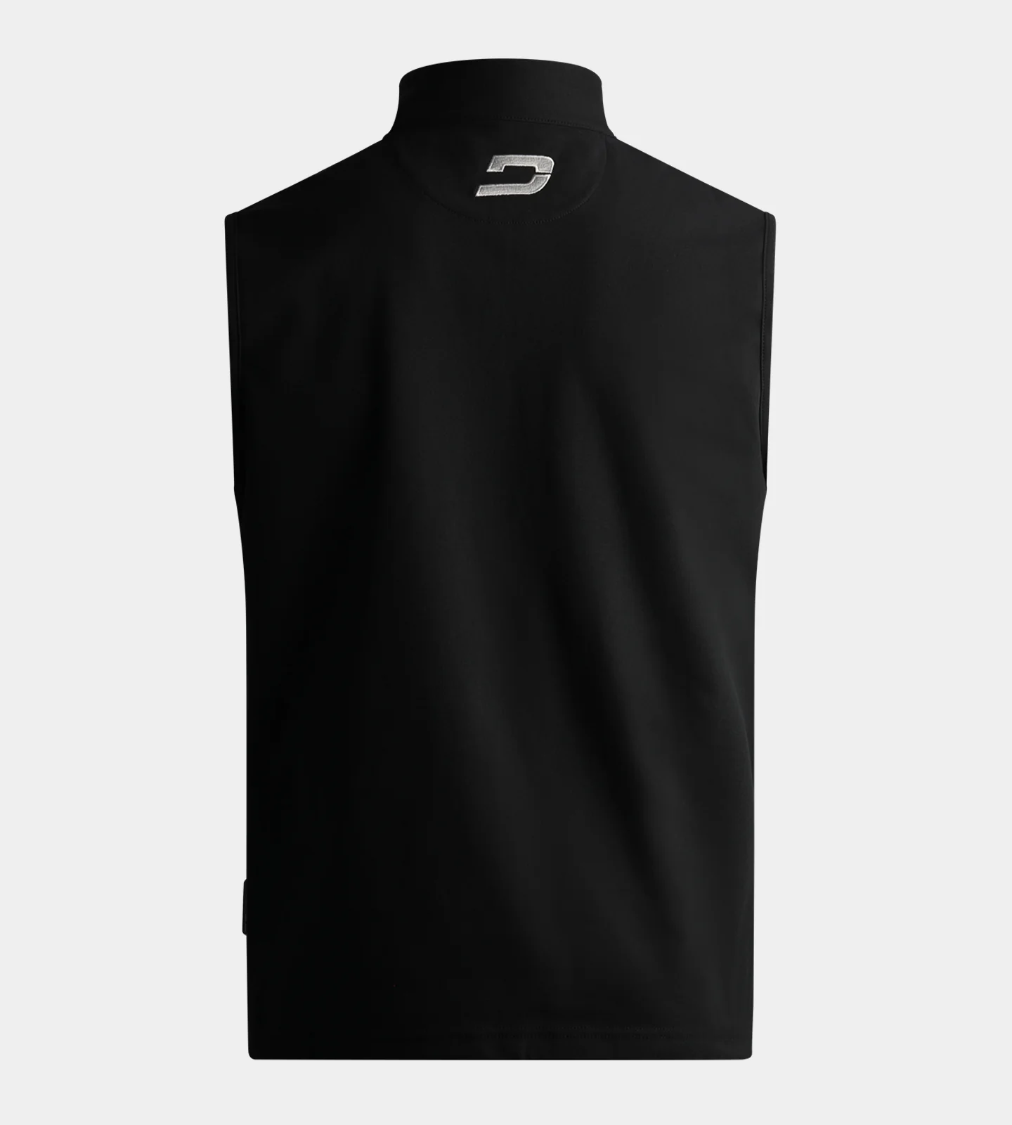 PIQUE SLEEVELESS - BLACK - Image 2