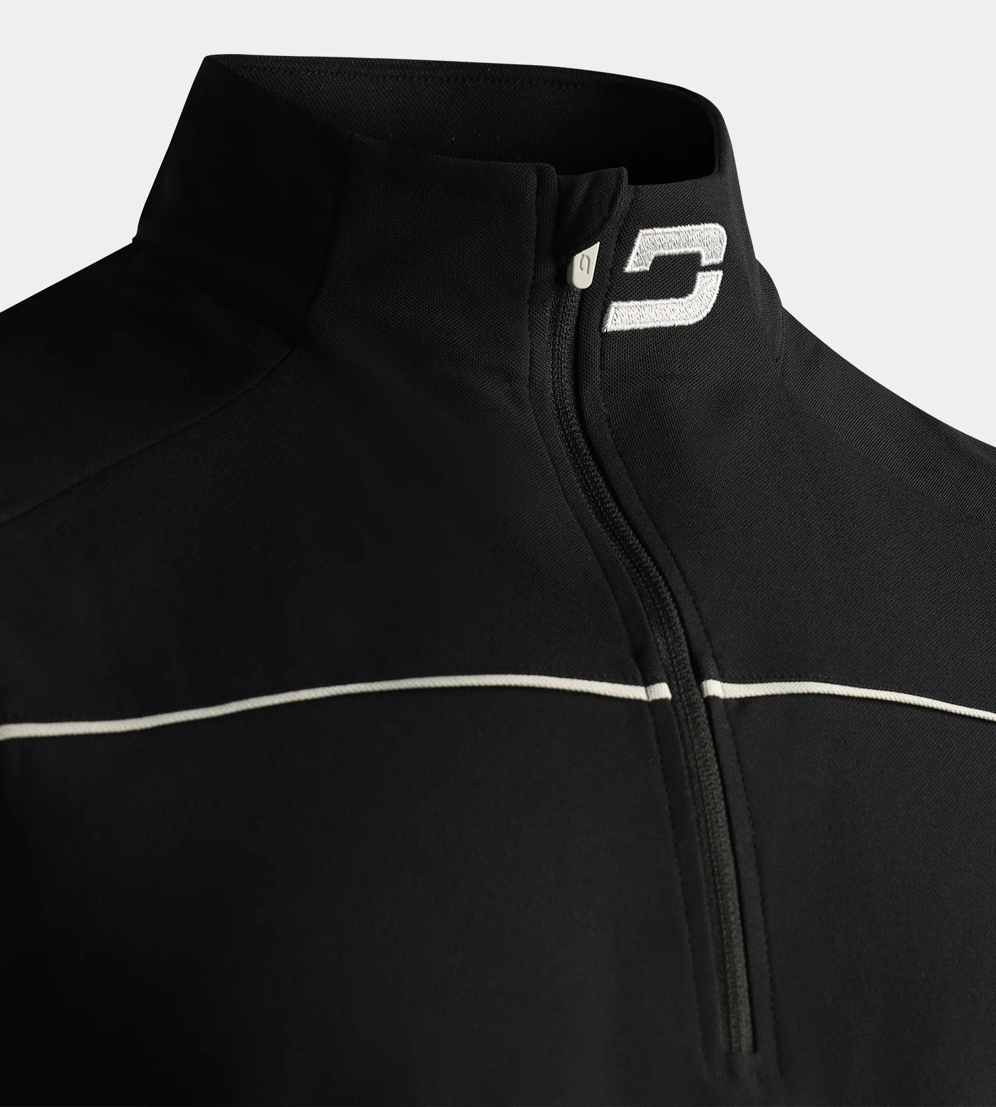 PIQUE SLEEVELESS - BLACK - Image 3