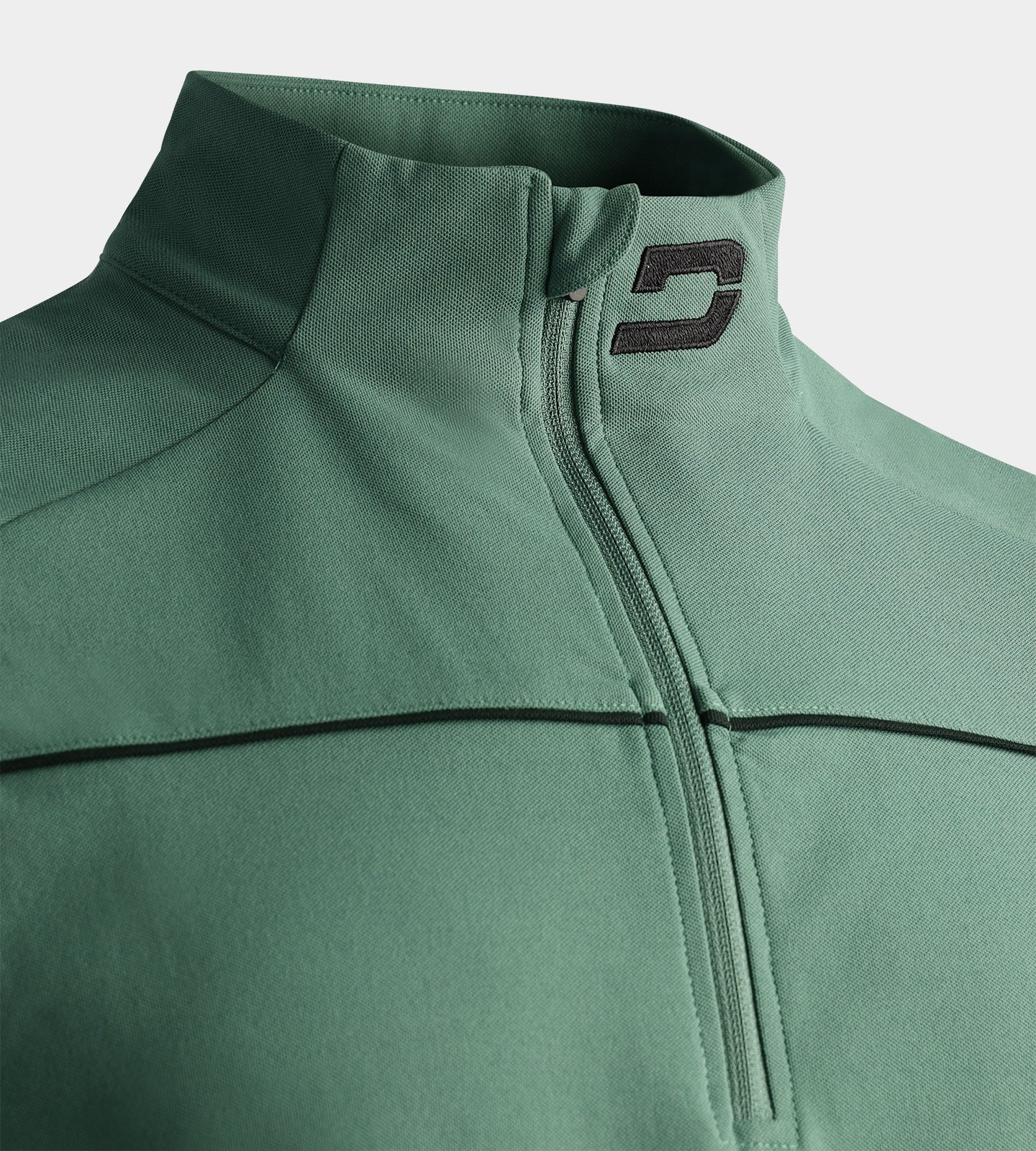 PIQUE SLEEVELESS - SAGE - Image 3