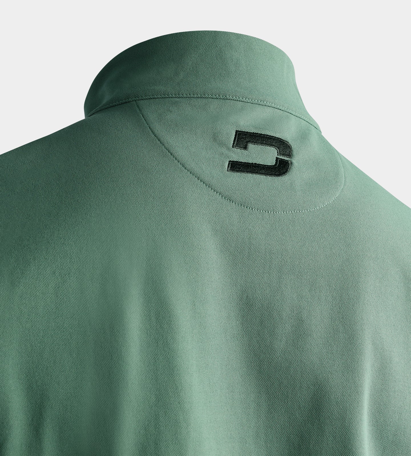 PIQUE SLEEVELESS - SAGE - Image 4