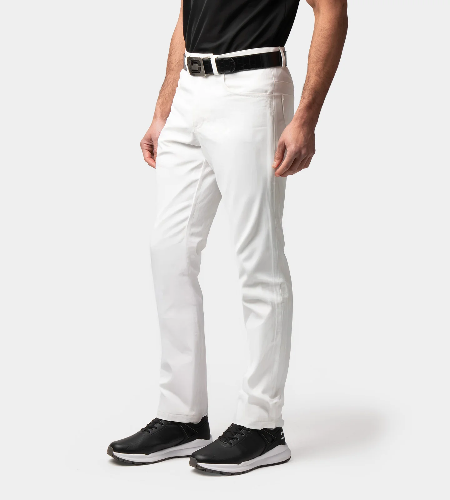PREMIUM PLAY TROUSERS - WHITE - Image 3