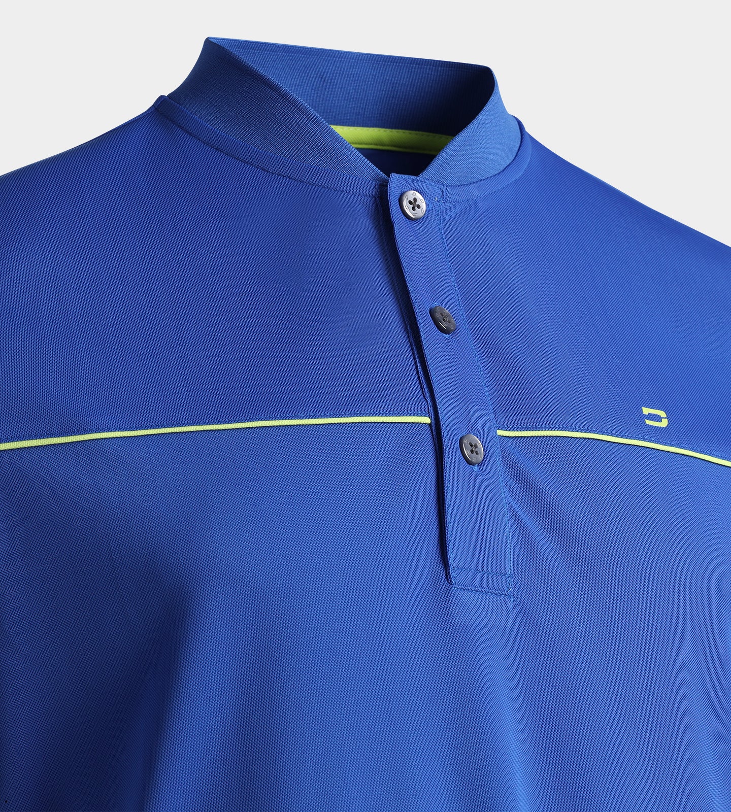 PRIME PIQUE POLO - BLUE - Image 3