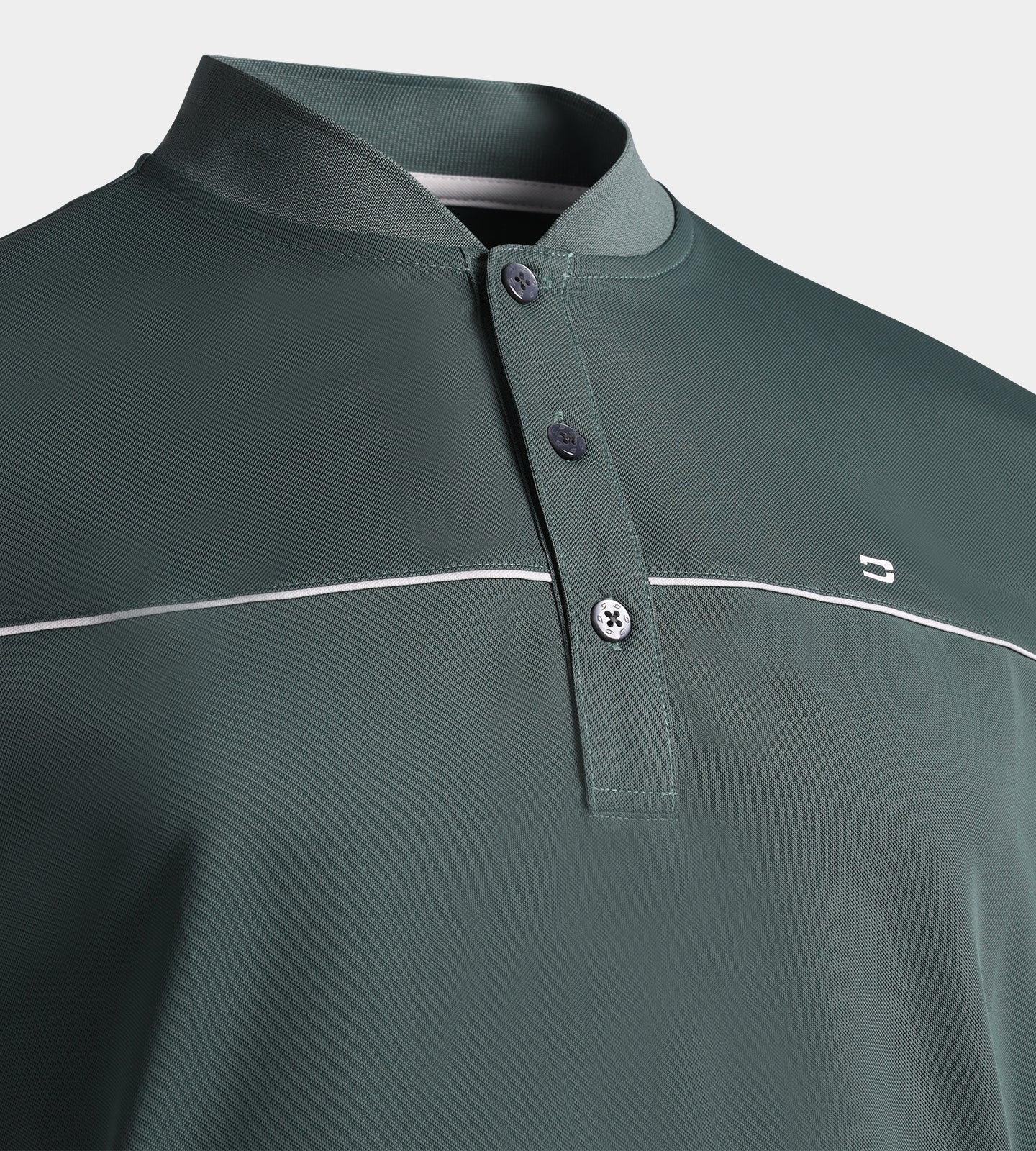 PRIME PIQUE POLO - SAGE - Image 3