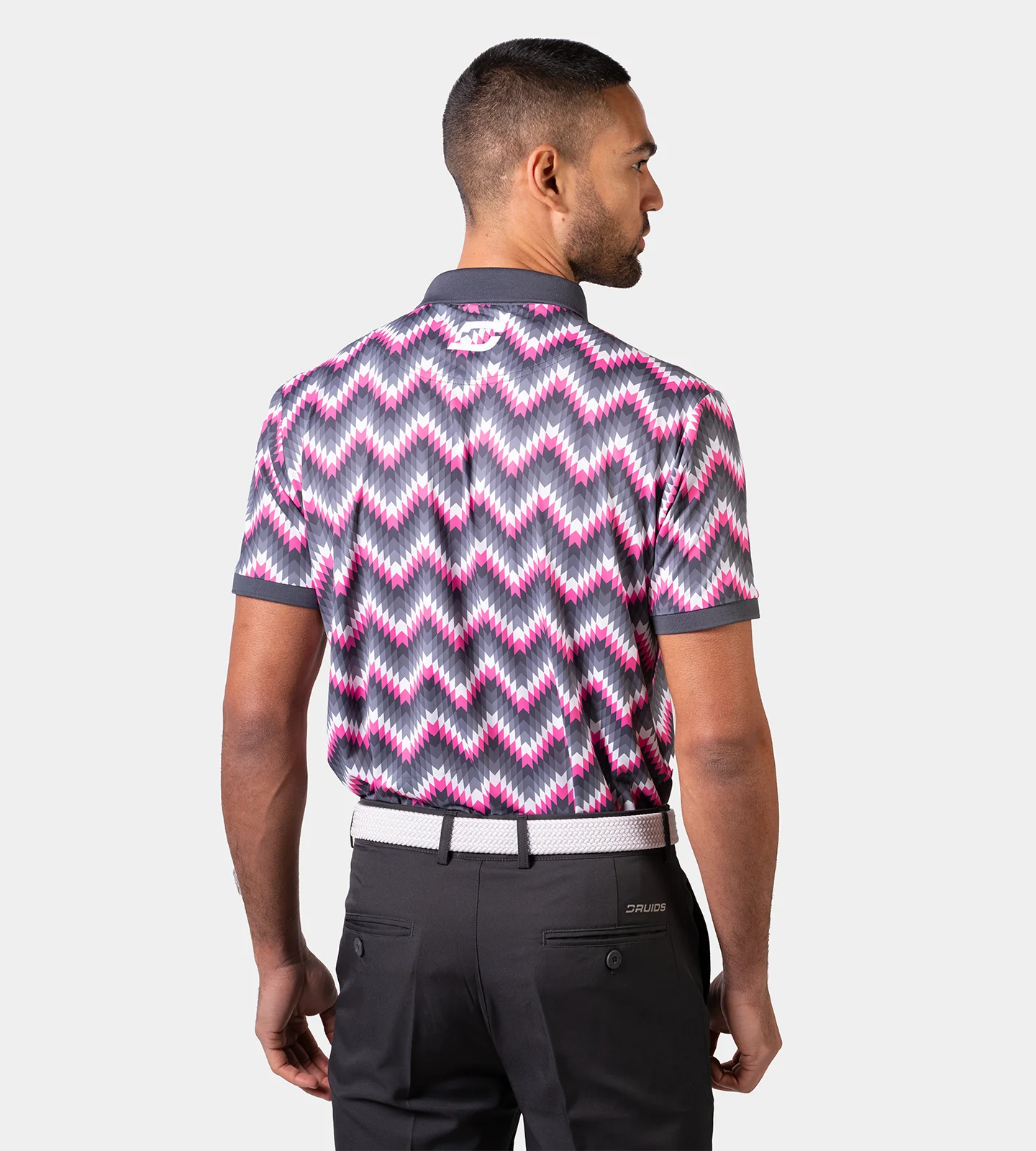 PRINT-TEK POLO - PINK - Image 4