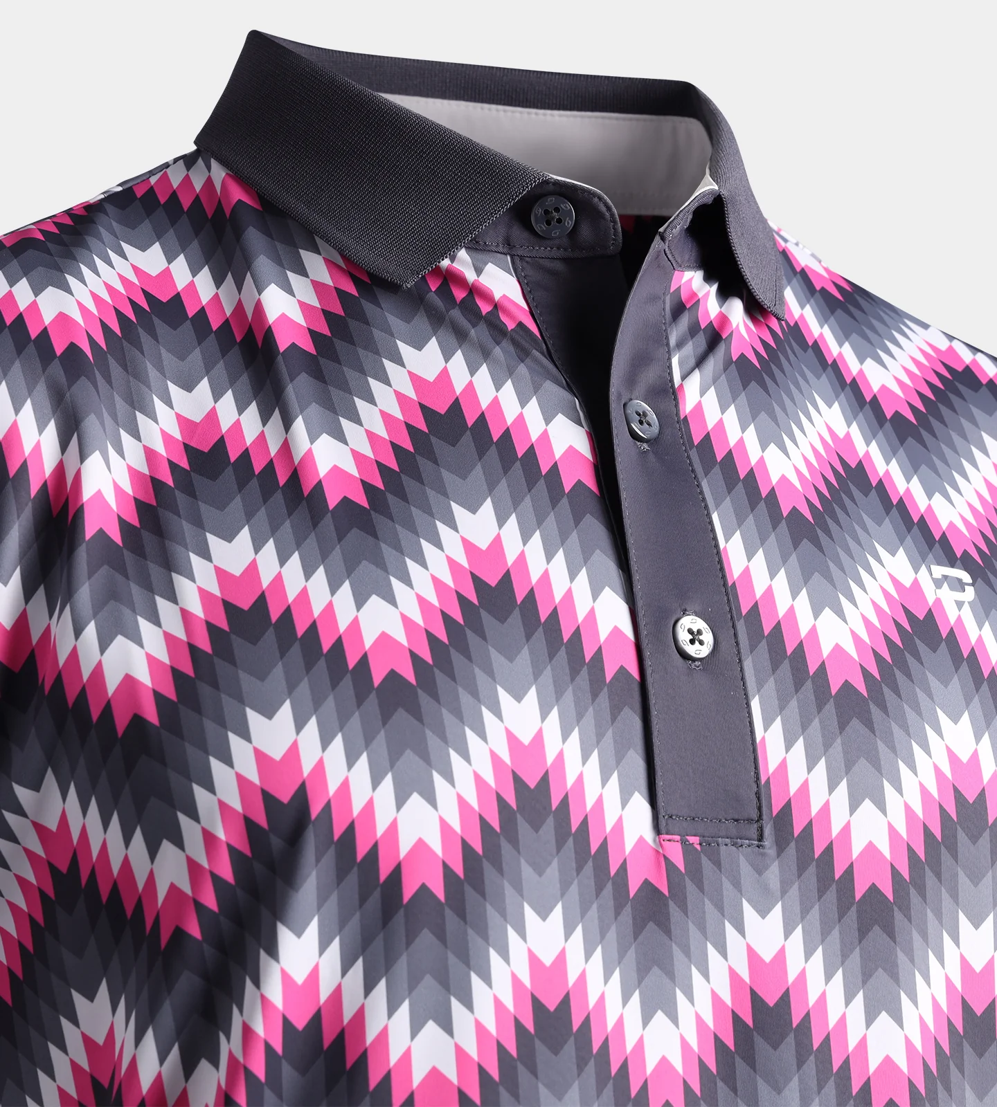PRINT-TEK POLO - PINK - Image 5