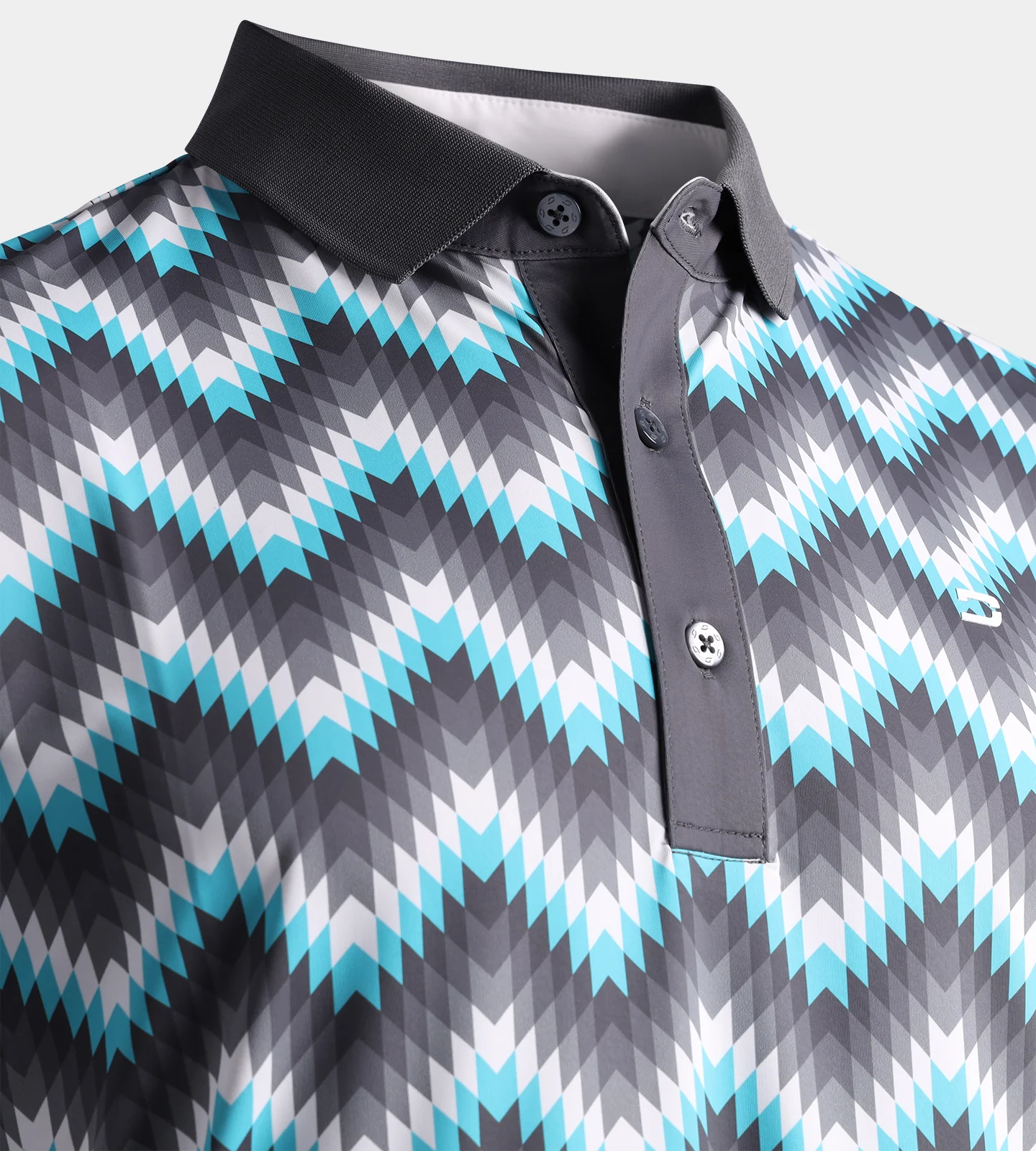 PRINT-TEK POLO - TEAL - Image 5