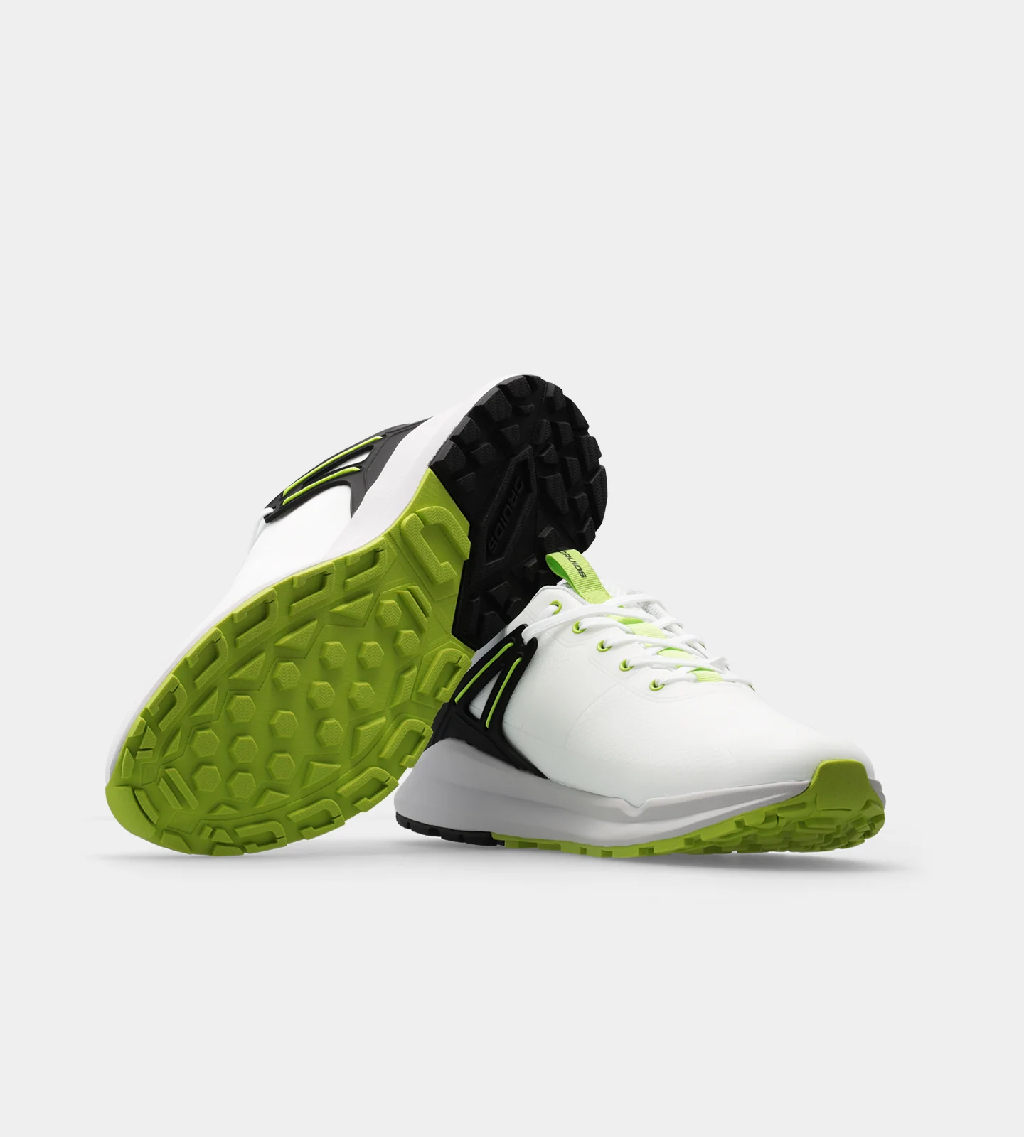 REBEL GOLF SHOES - BLACK/LIME - Image 6