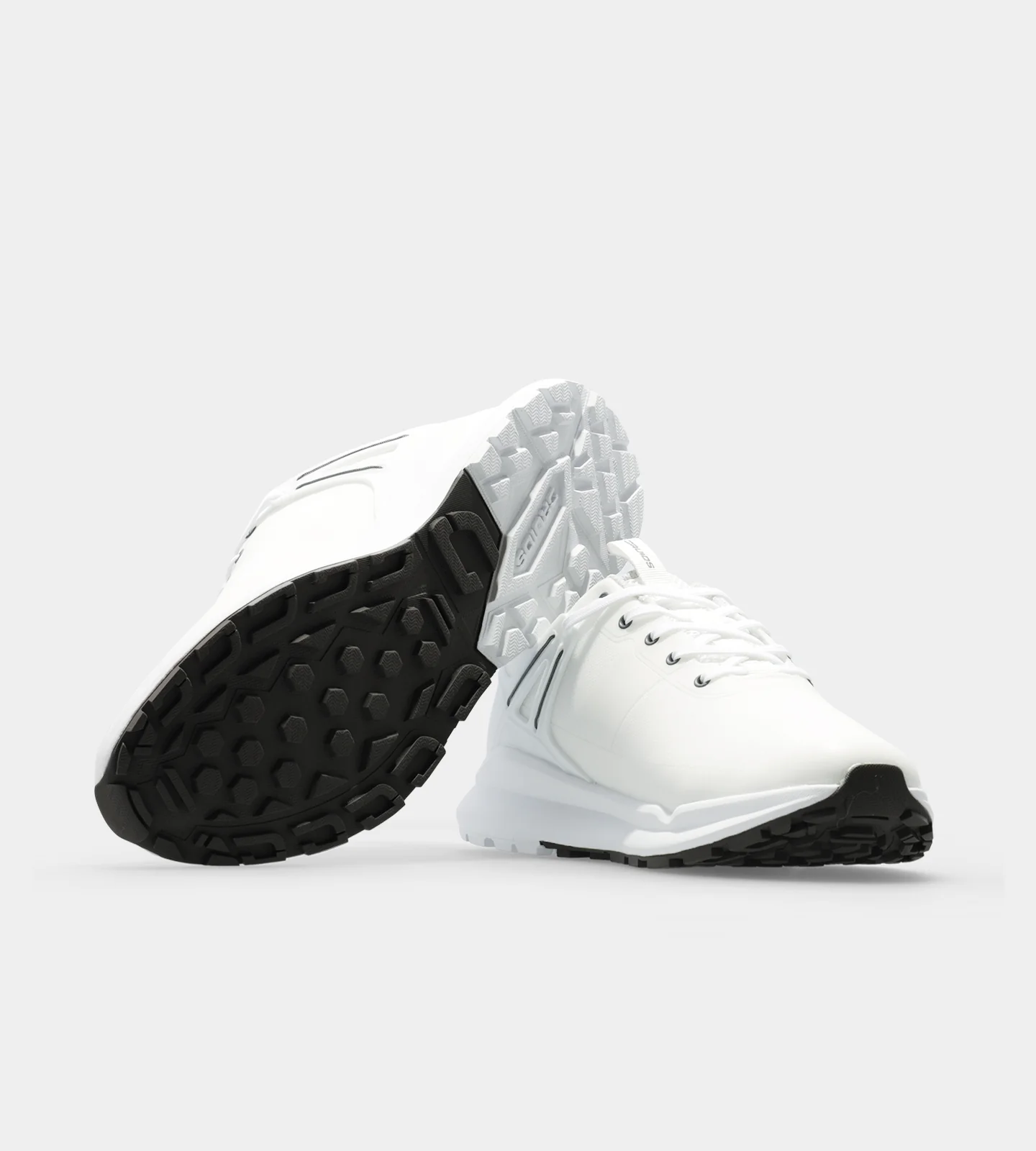 REBEL GOLF SHOES - WHITE/GREY - Image 5