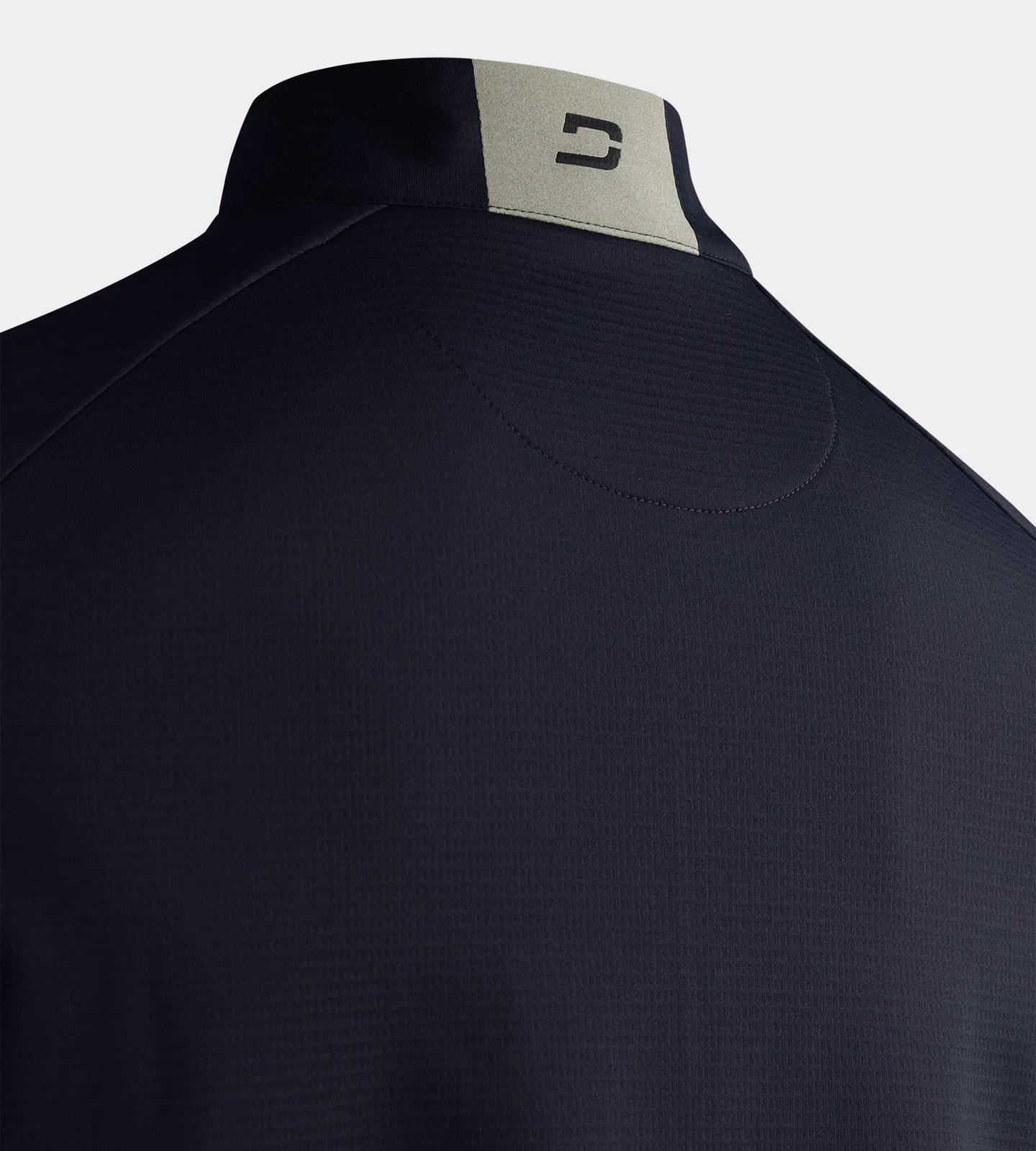 RIBBED PINE MIDLAYER - BLACK - Image 4