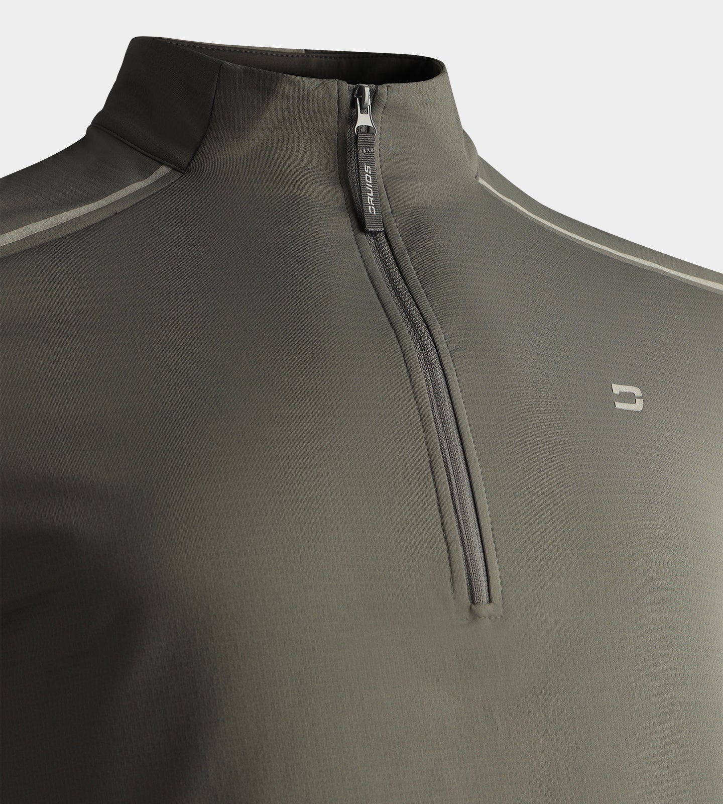 RIBBED PINE MIDLAYER - CHARCOAL - Image 3