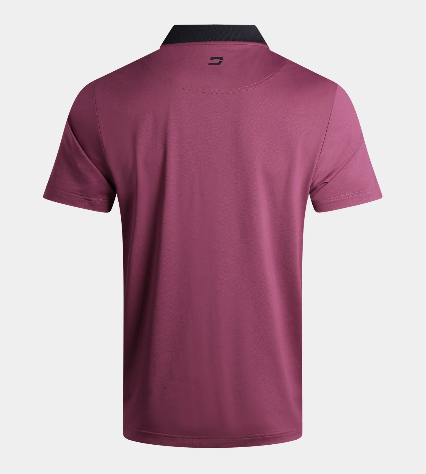 RIBBED PRIME POLO - MULBERRY - Image 2