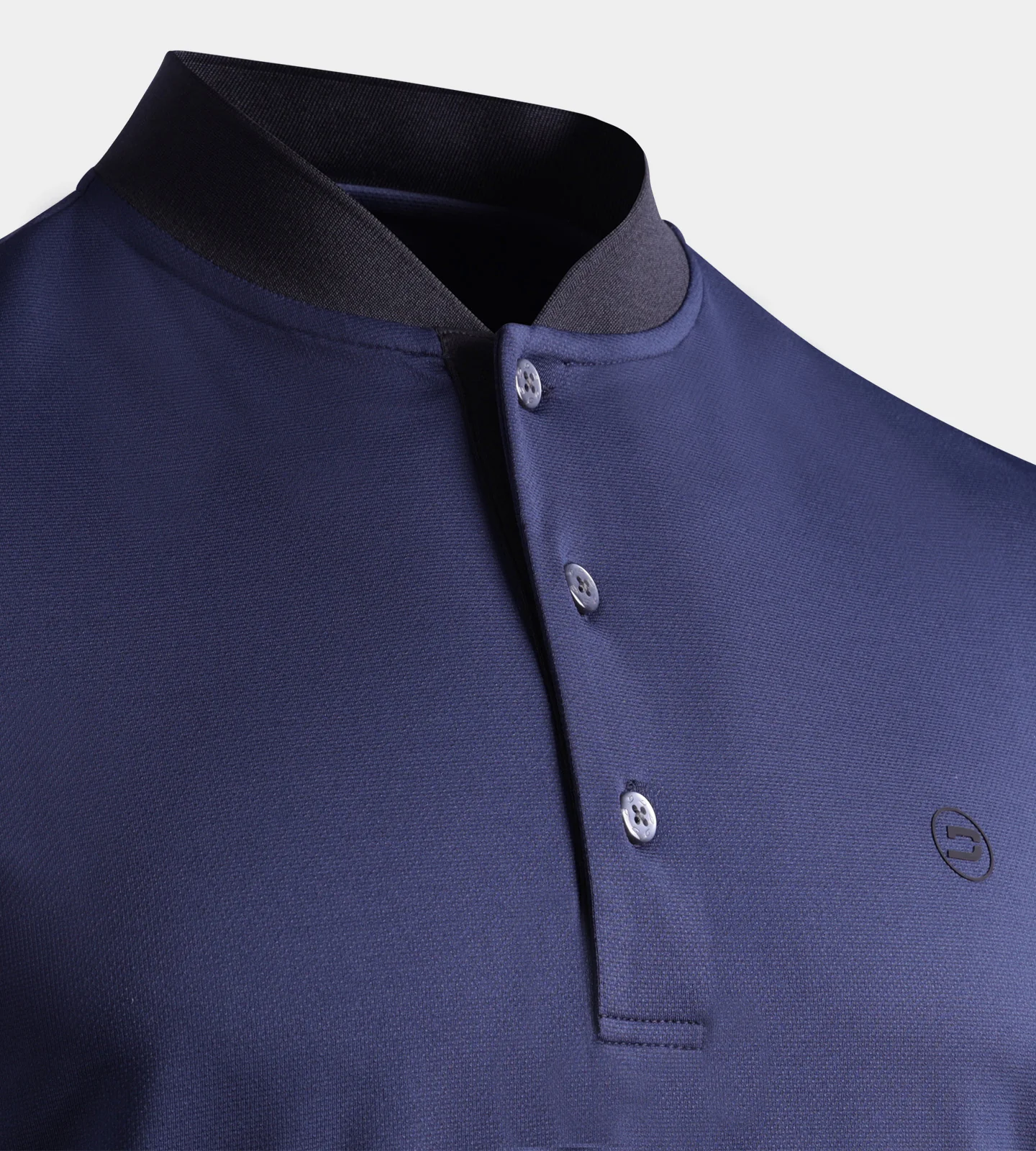 RIBBED PRIME POLO - NAVY - Image 6