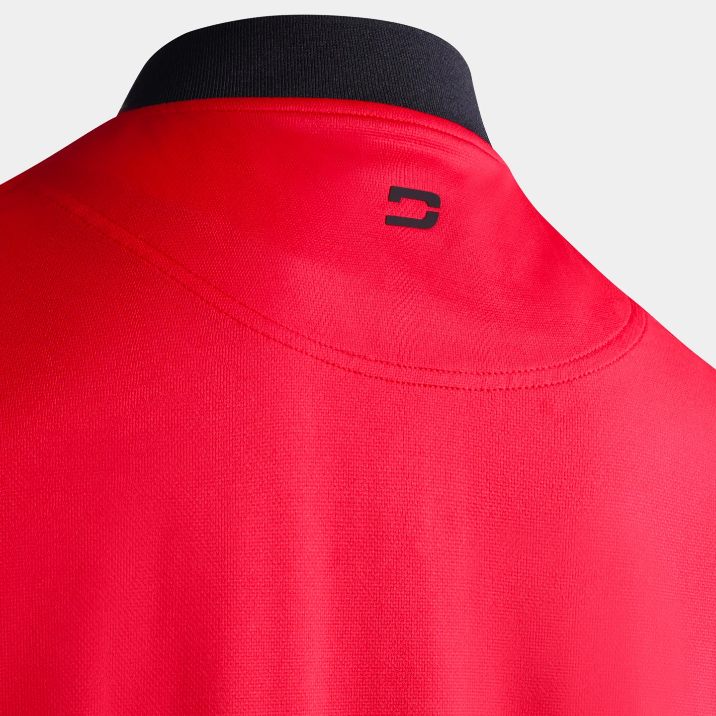 RIBBED PRIME POLO - RED - Image 7