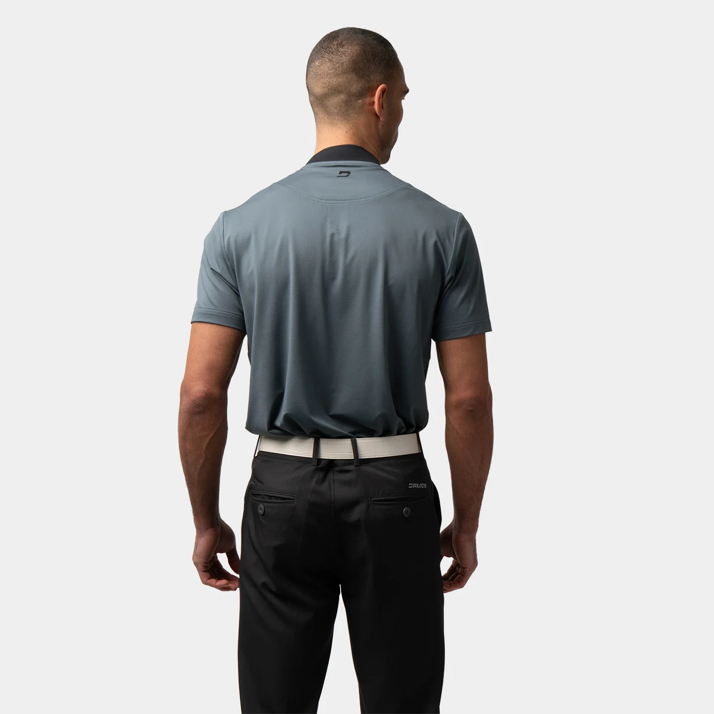 RIBBED PRIME POLO - SAGE - Image 4