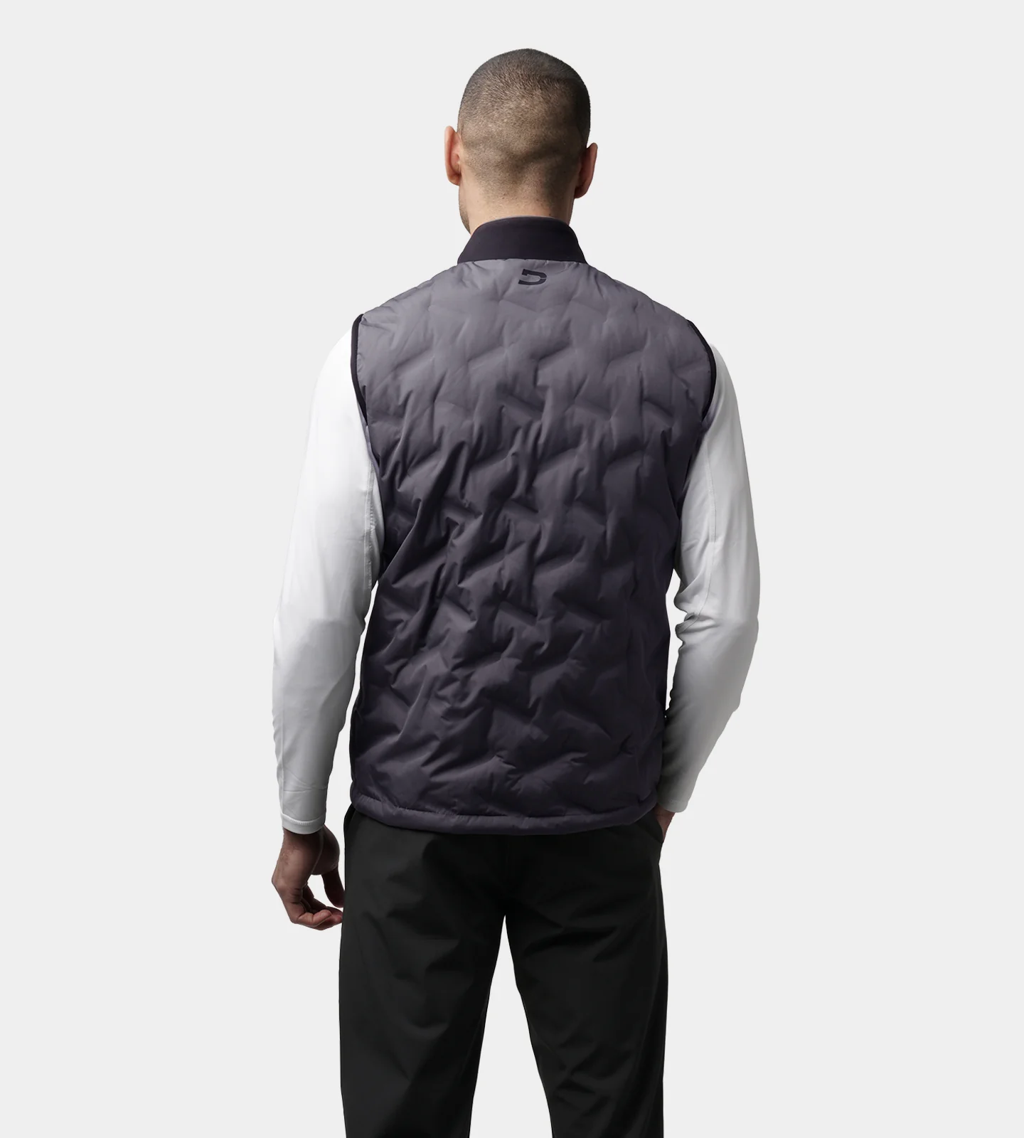 SCANDY GILET - GREY/ BLACK - Image 4