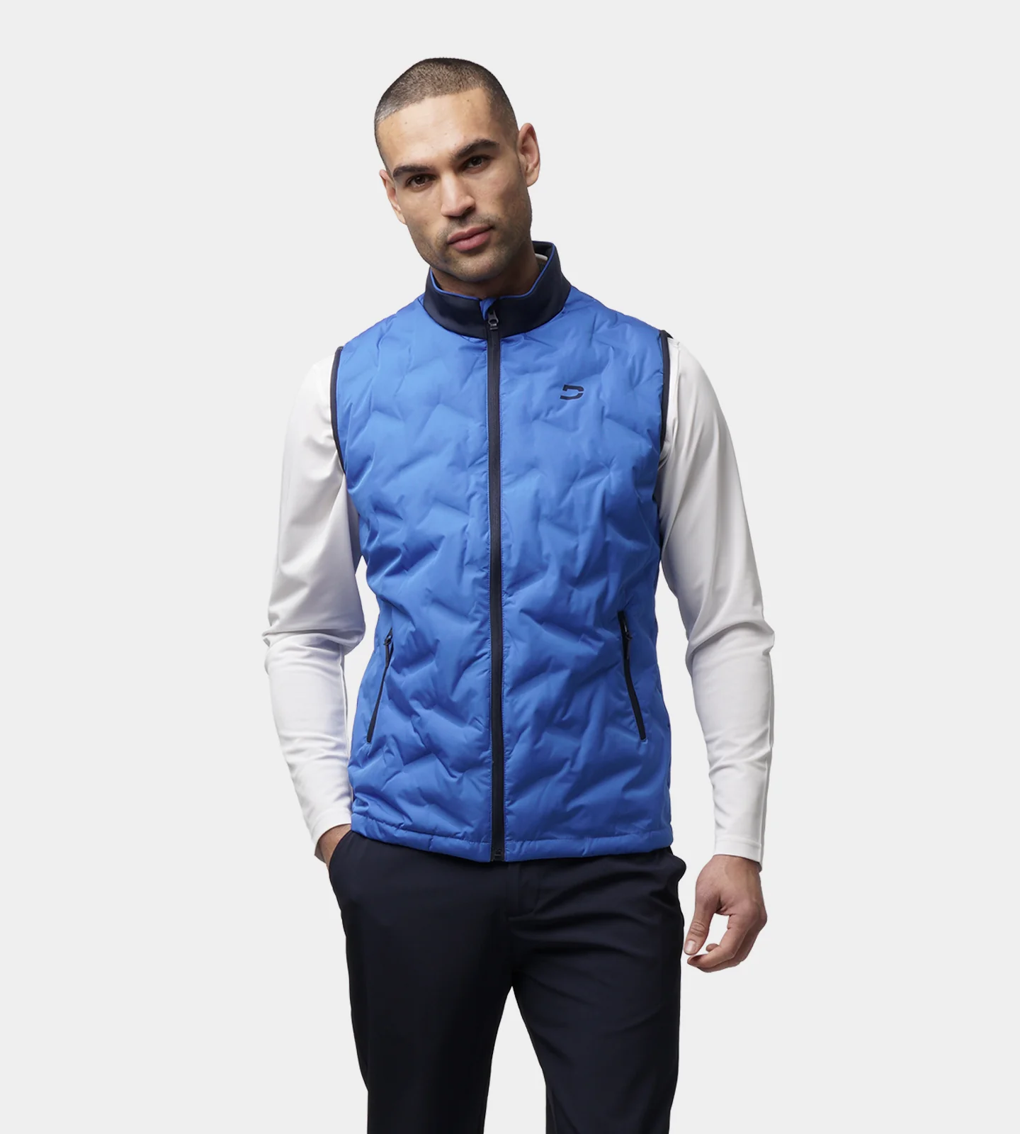 SCANDY GILET - NAVY/ BLUE - Image 3
