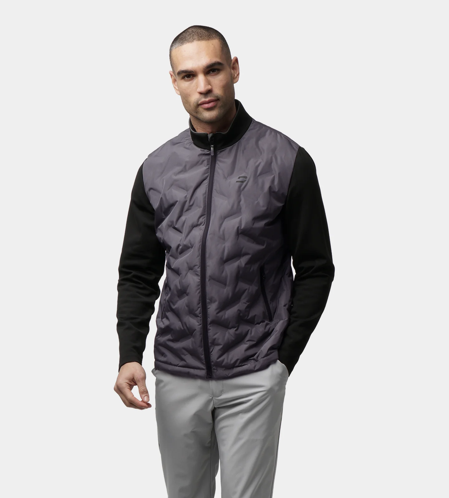 SCANDY JACKET - BLACK/ GREY - Image 3
