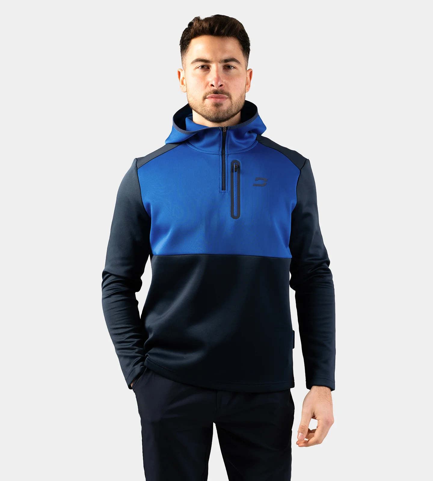 SCRAMBLE HOODIE - BLUE - Image 3