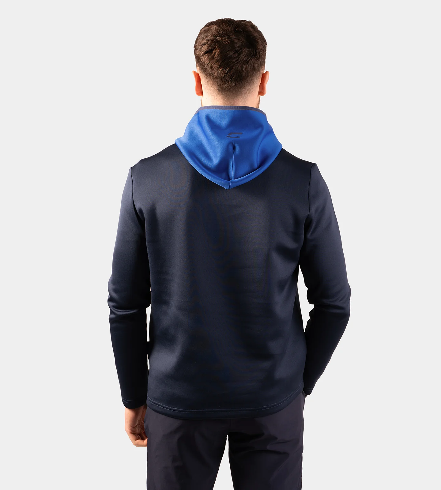 SCRAMBLE HOODIE - BLUE - Image 4