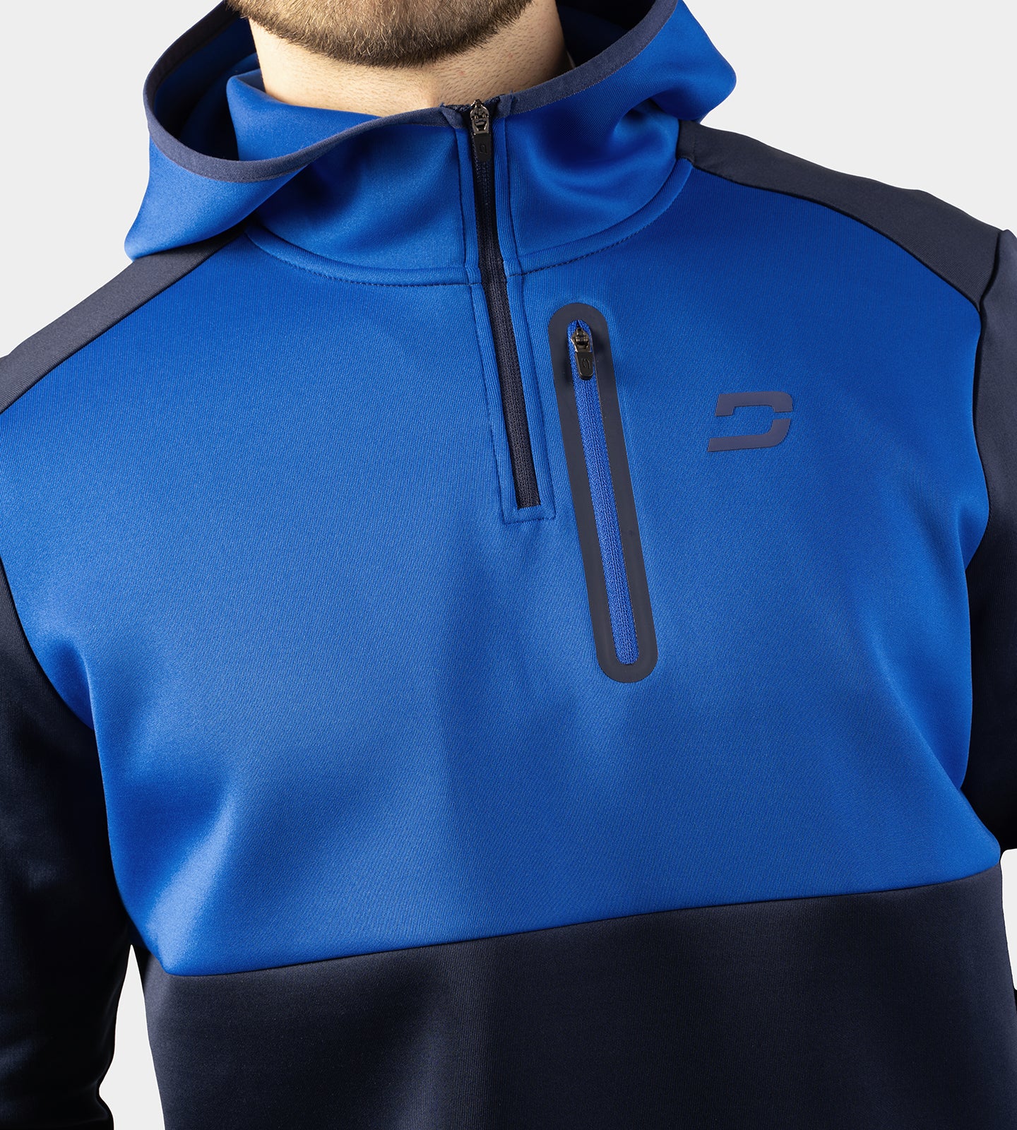 SCRAMBLE HOODIE - BLUE - Image 5