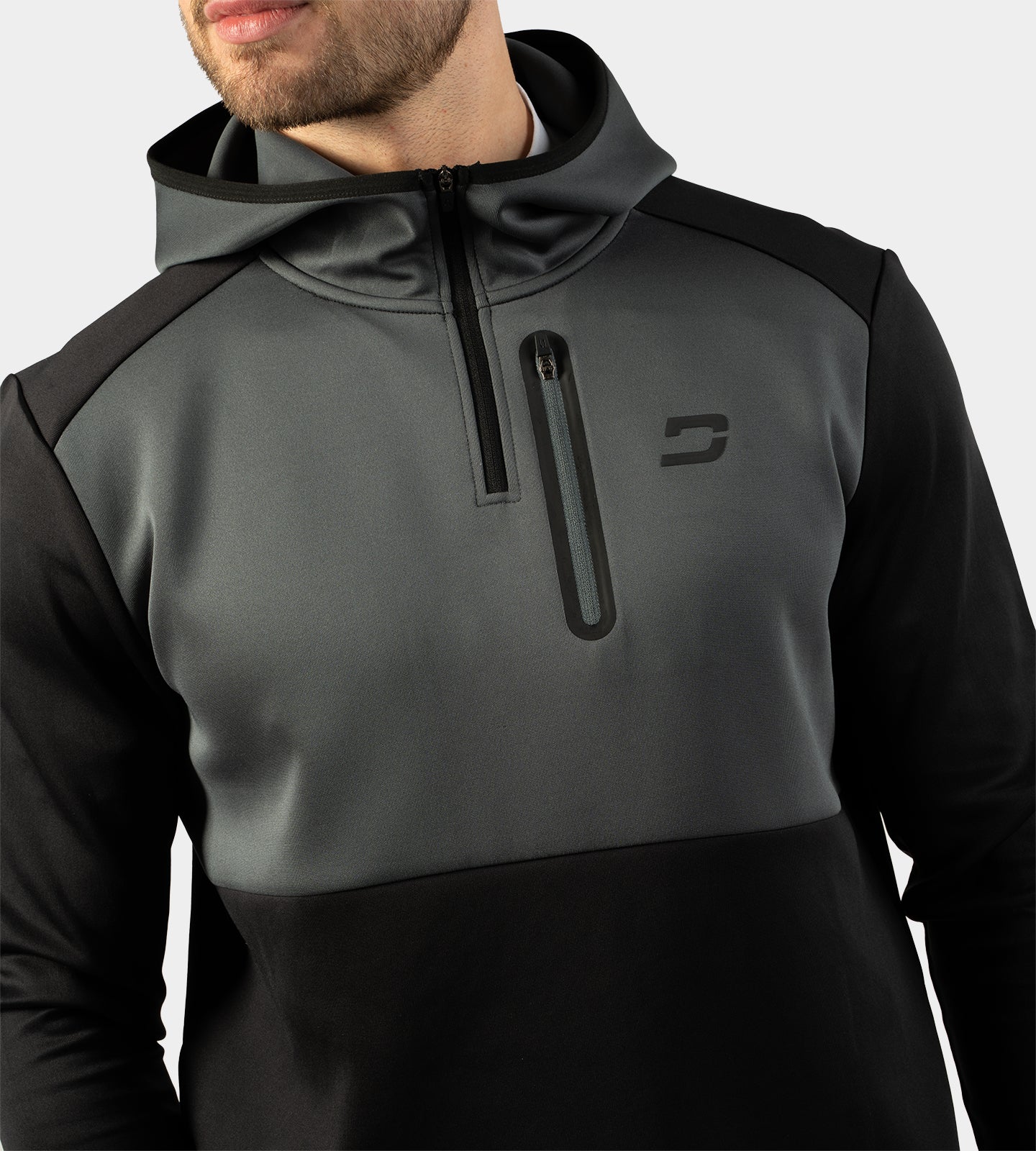 SCRAMBLE HOODIE - CHARCOAL - Image 5