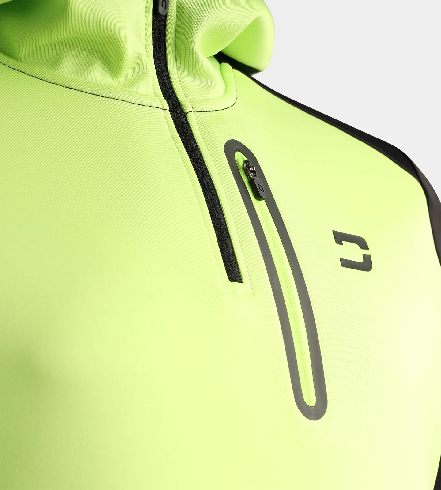 SCRAMBLE HOODIE - LIME - Image 6