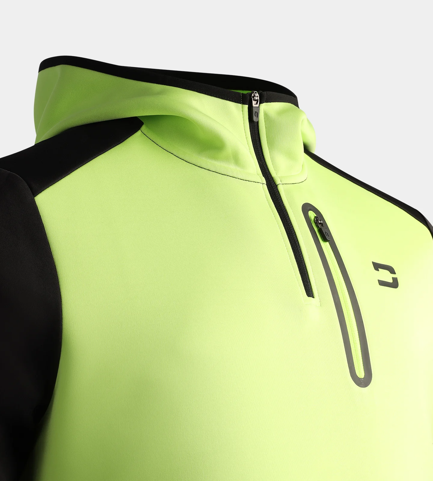 SCRAMBLE HOODIE - LIME - Image 8