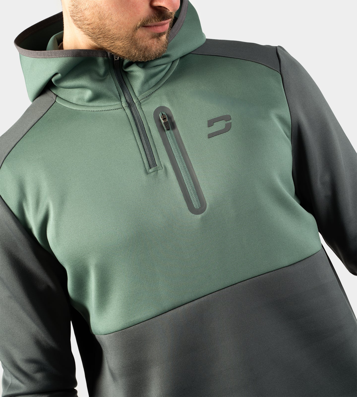 SCRAMBLE HOODIE - SAGE - Image 5