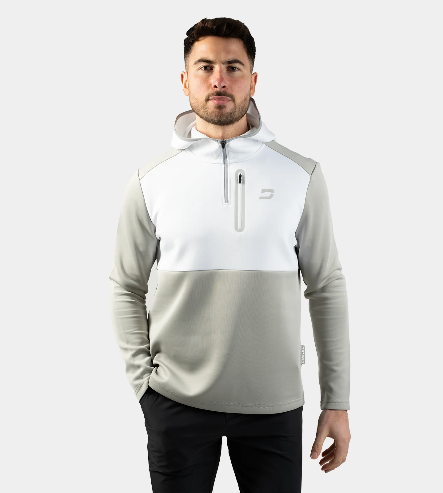 SCRAMBLE HOODIE - WHITE - Image 3