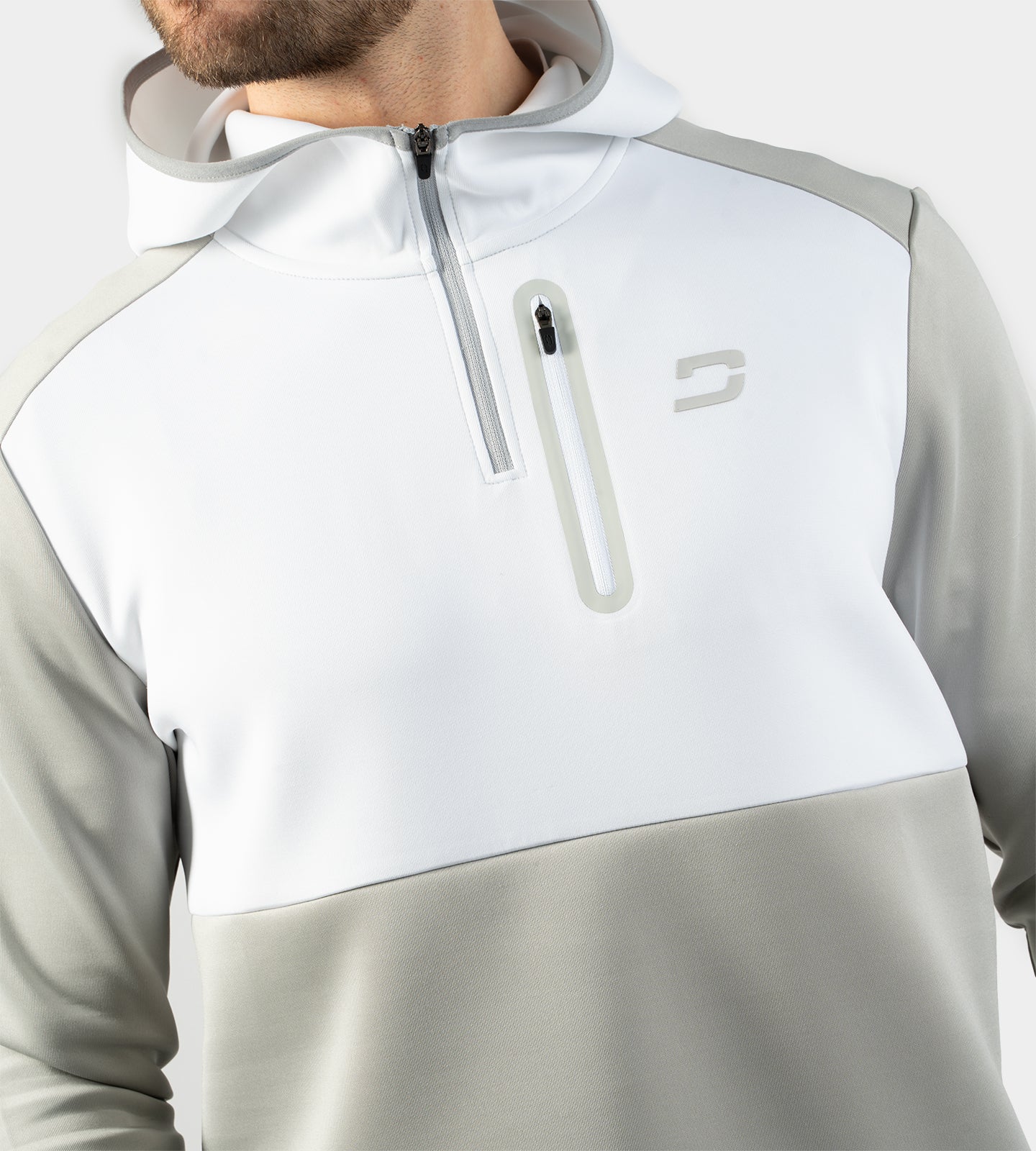 SCRAMBLE HOODIE - WHITE - Image 4
