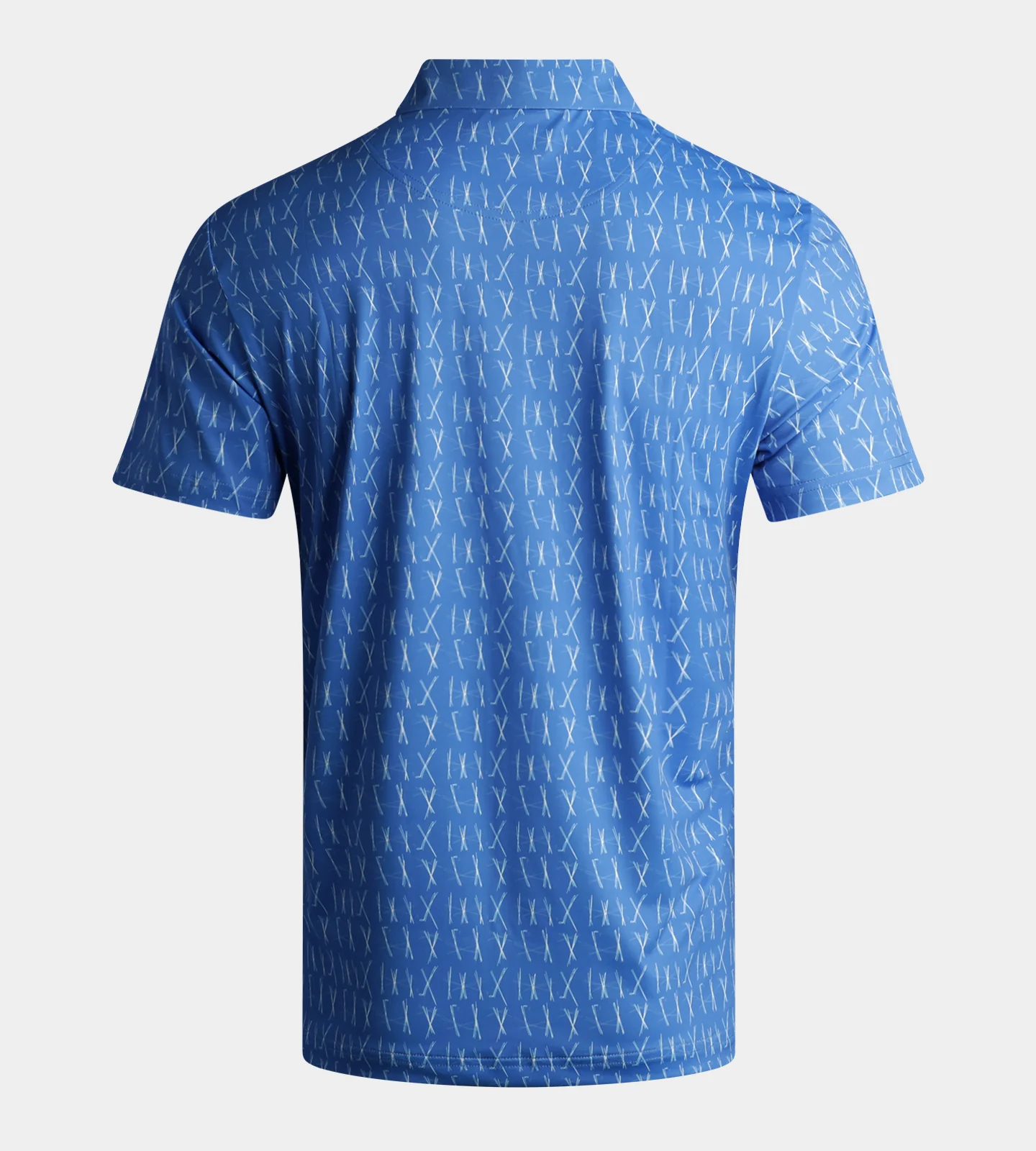 SCRIBBLE CLUB POLO - BLUE - Image 2