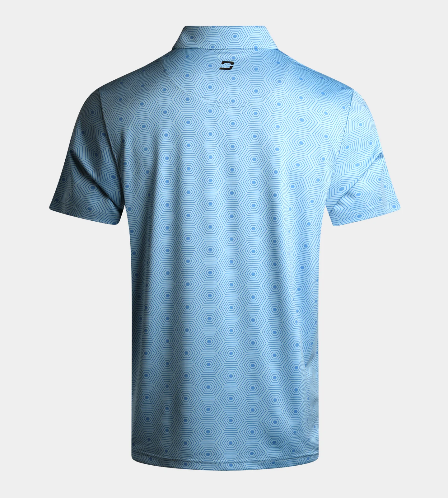 SIX GRID POLO - BLUE - Image 2