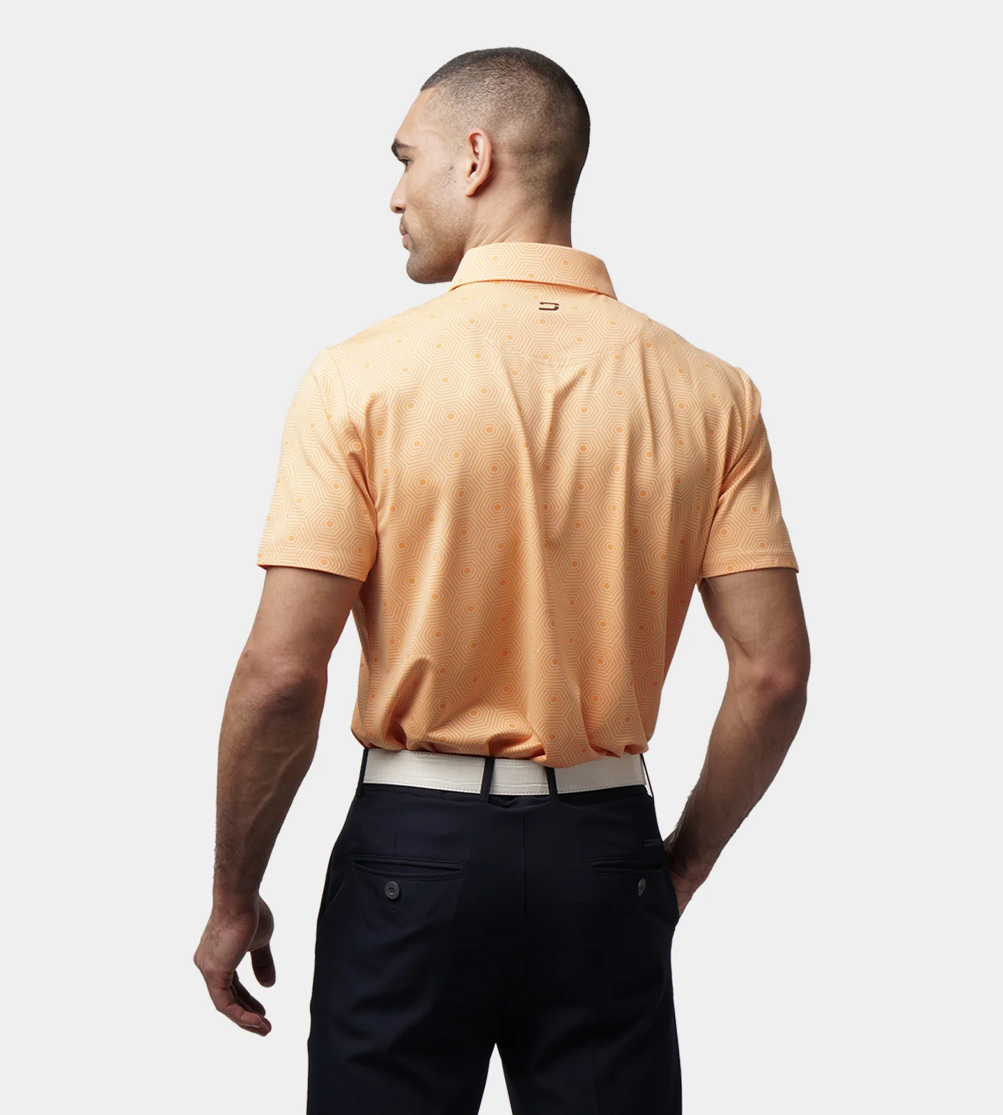 SIX GRID POLO - CORAL - Image 4