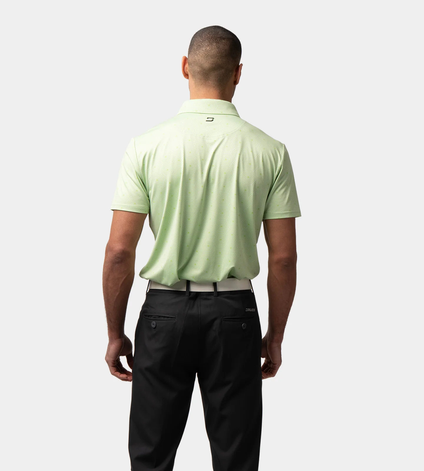 SIX GRID POLO - JADE - Image 4